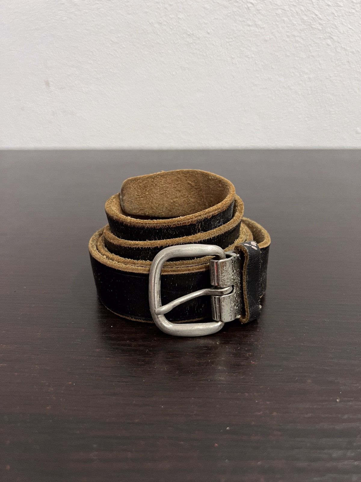 Leather Unbrand Leather Belt Size ONE SIZE - 3 Thumbnail