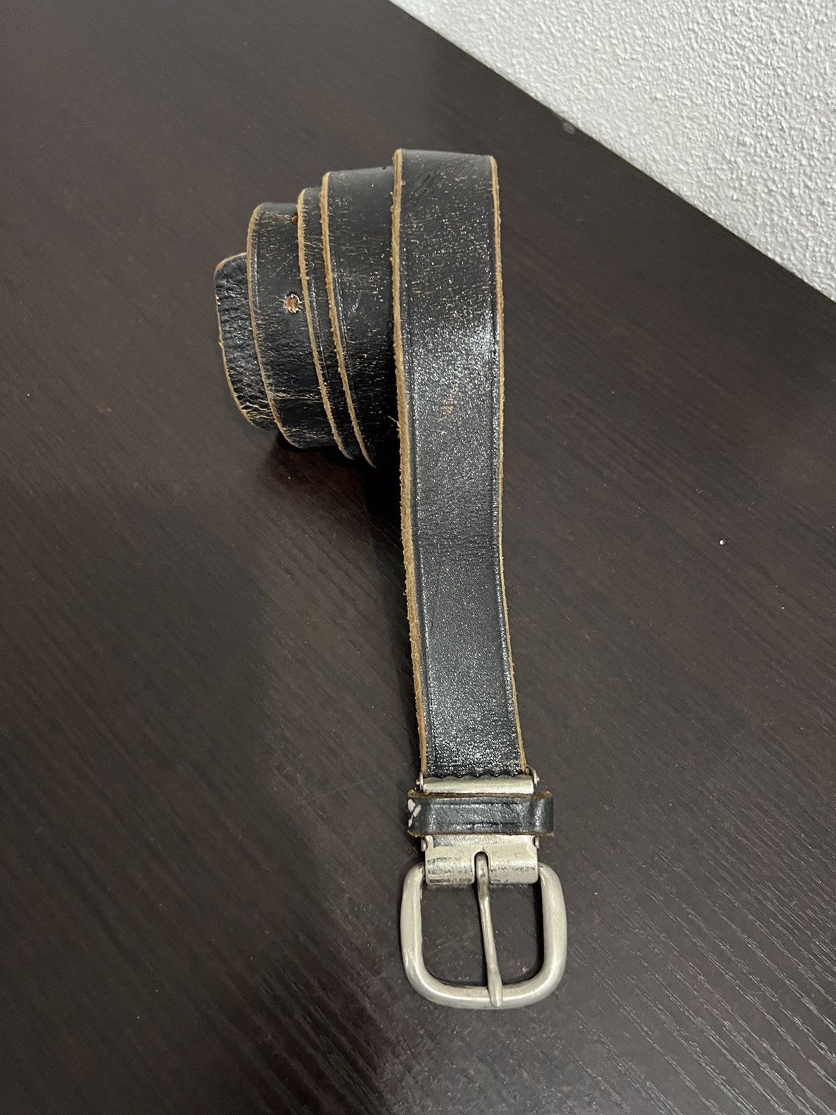 Leather Unbrand Leather Belt Size ONE SIZE - 2 Thumbnail