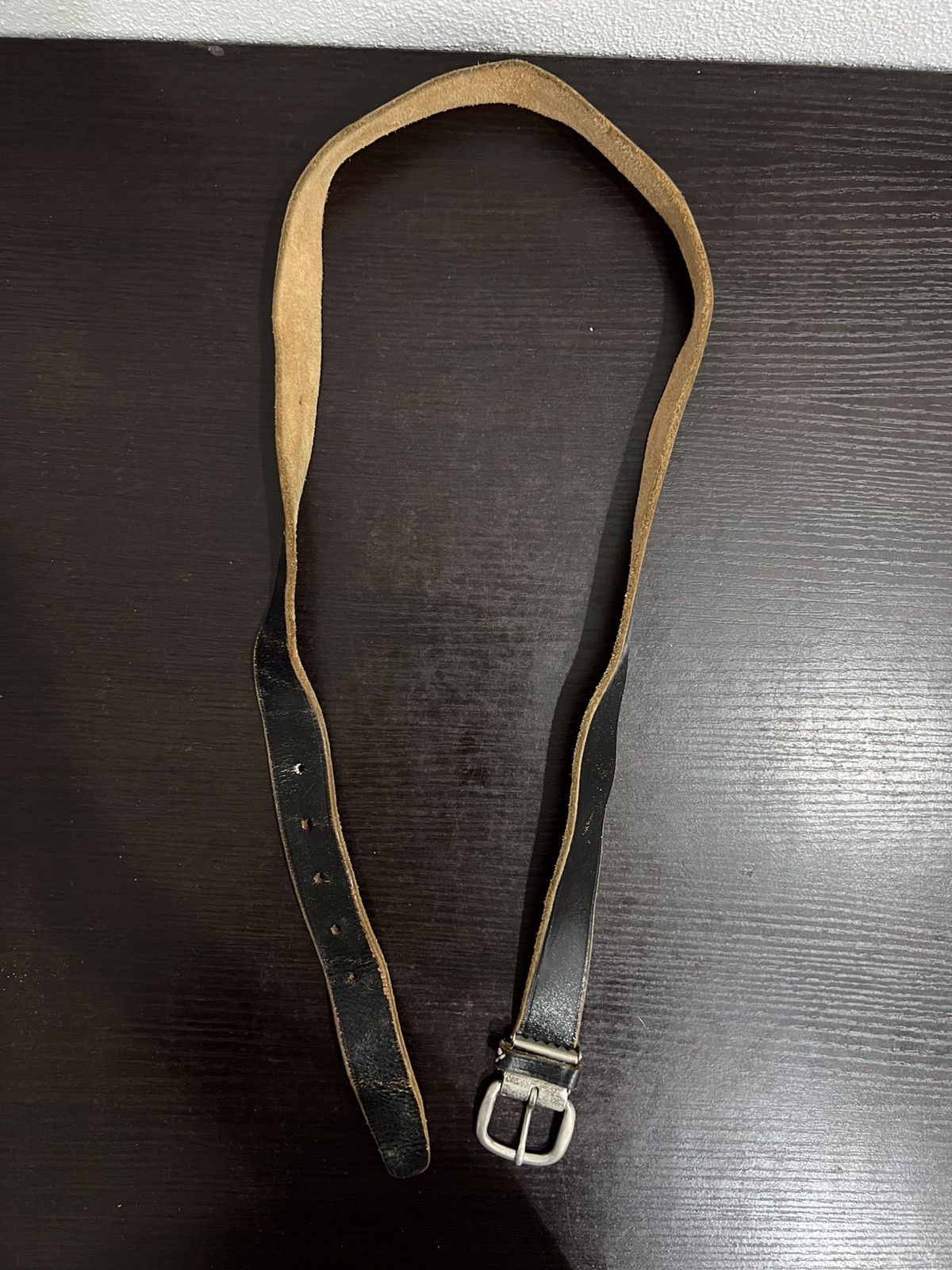Leather Unbrand Leather Belt Size ONE SIZE - 6 Thumbnail