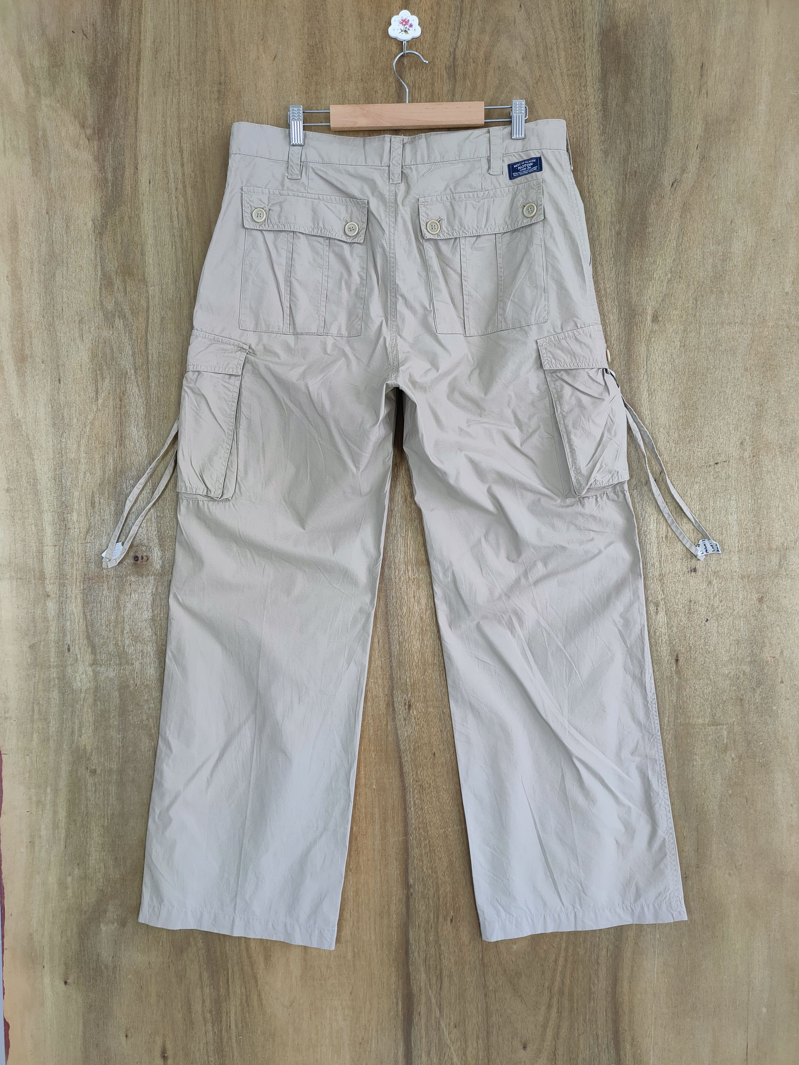 Japanese Brand NOTON CARGO PANTS Size US 36 / EU 52 - 7 Thumbnail