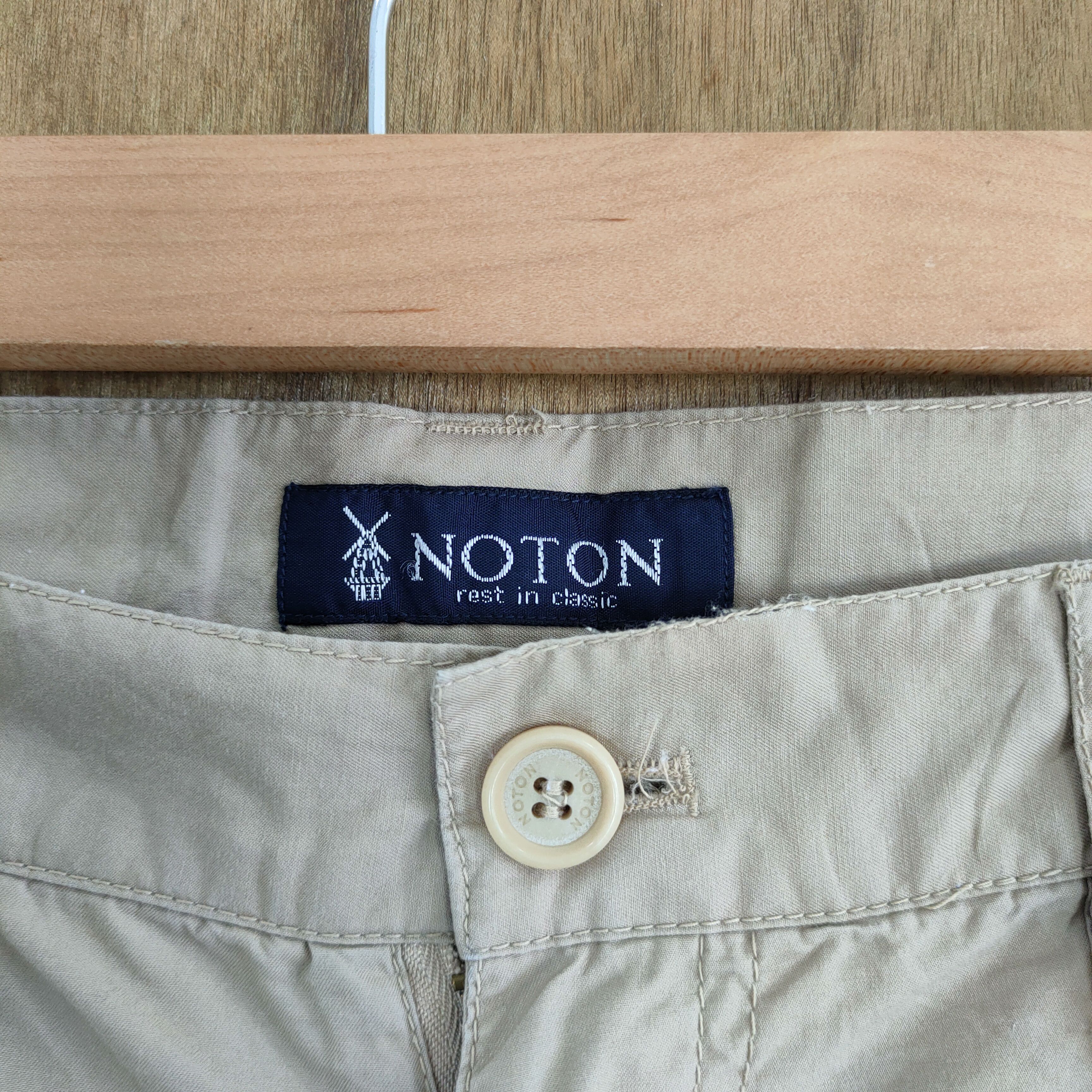 Japanese Brand NOTON CARGO PANTS Size US 36 / EU 52 - 6 Thumbnail