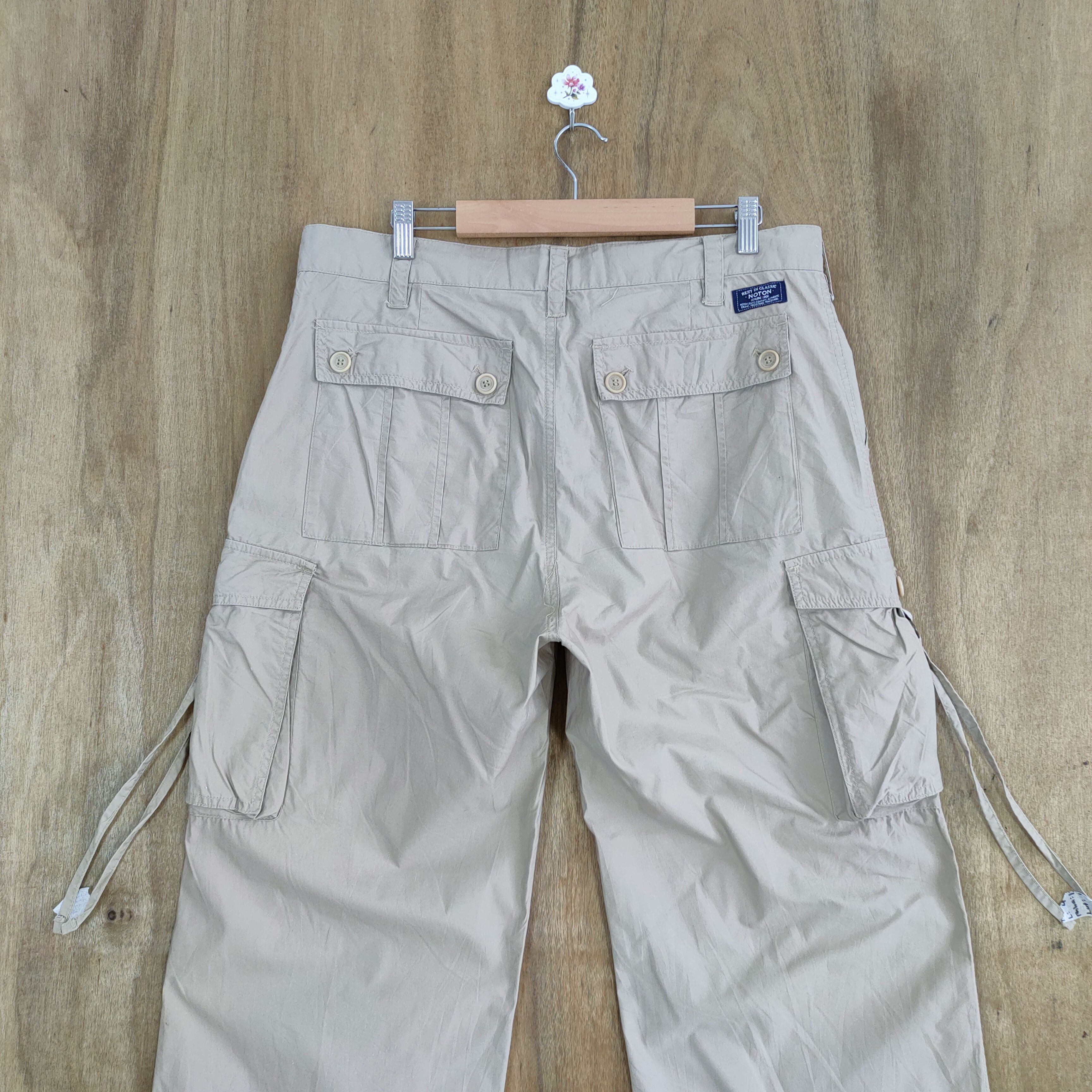 Japanese Brand NOTON CARGO PANTS Size US 36 / EU 52 - 8 Thumbnail