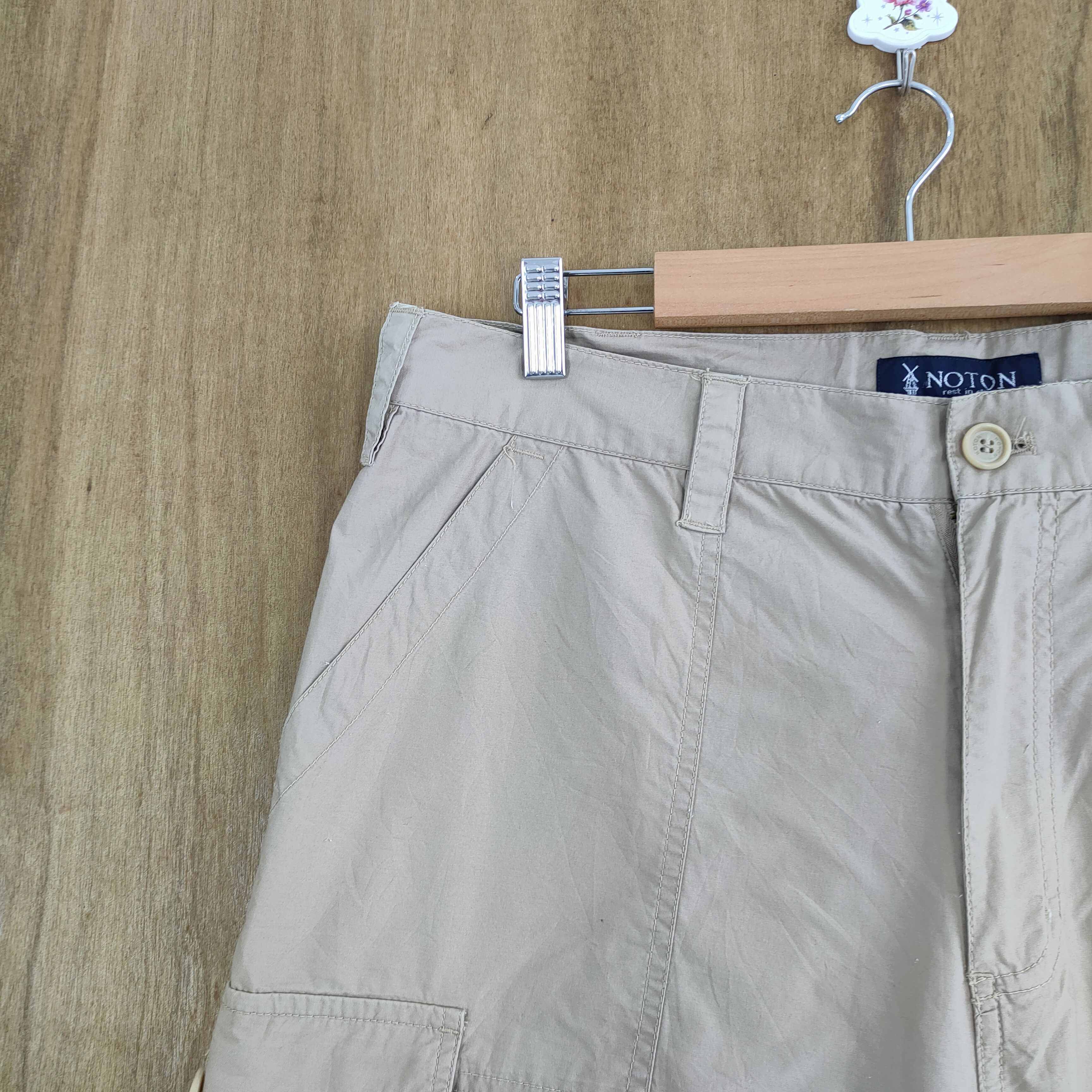Japanese Brand NOTON CARGO PANTS Size US 36 / EU 52 - 4 Thumbnail