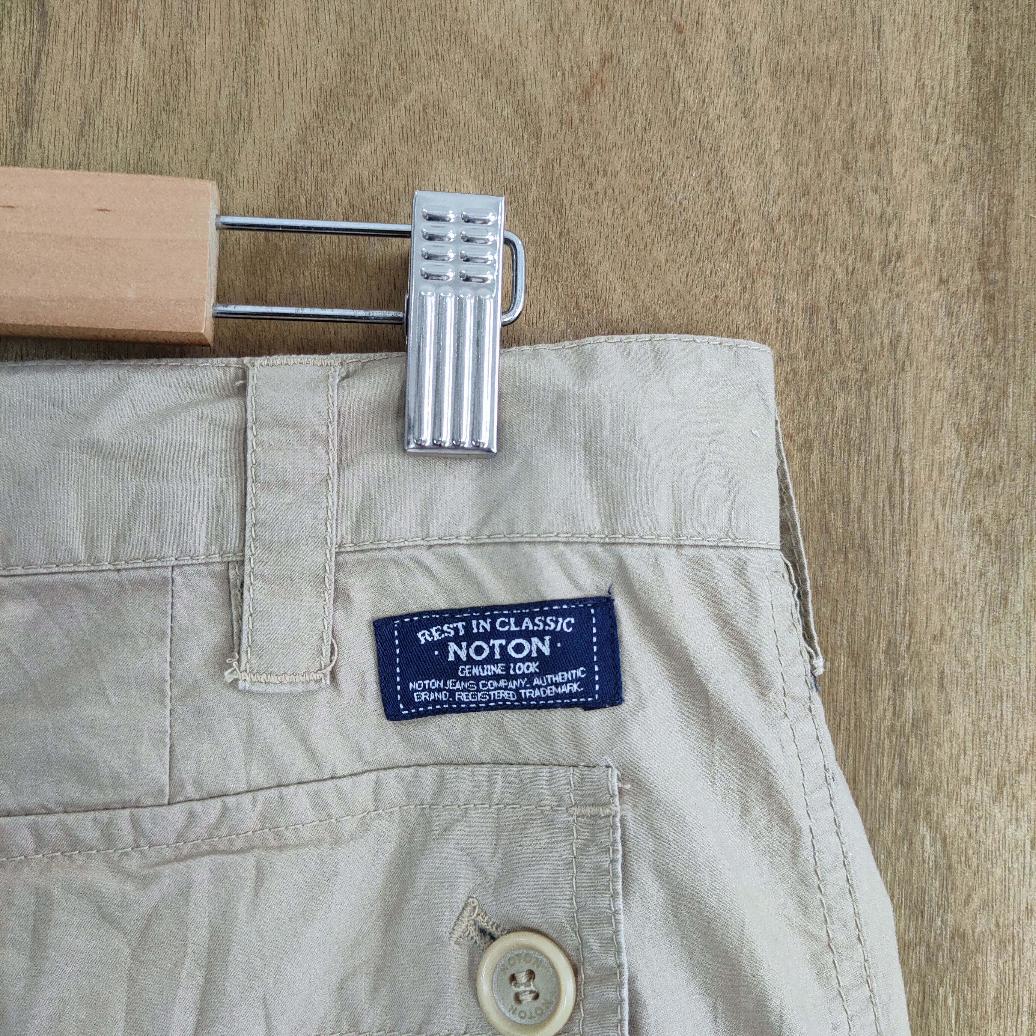 Japanese Brand NOTON CARGO PANTS Size US 36 / EU 52 - 11 Thumbnail