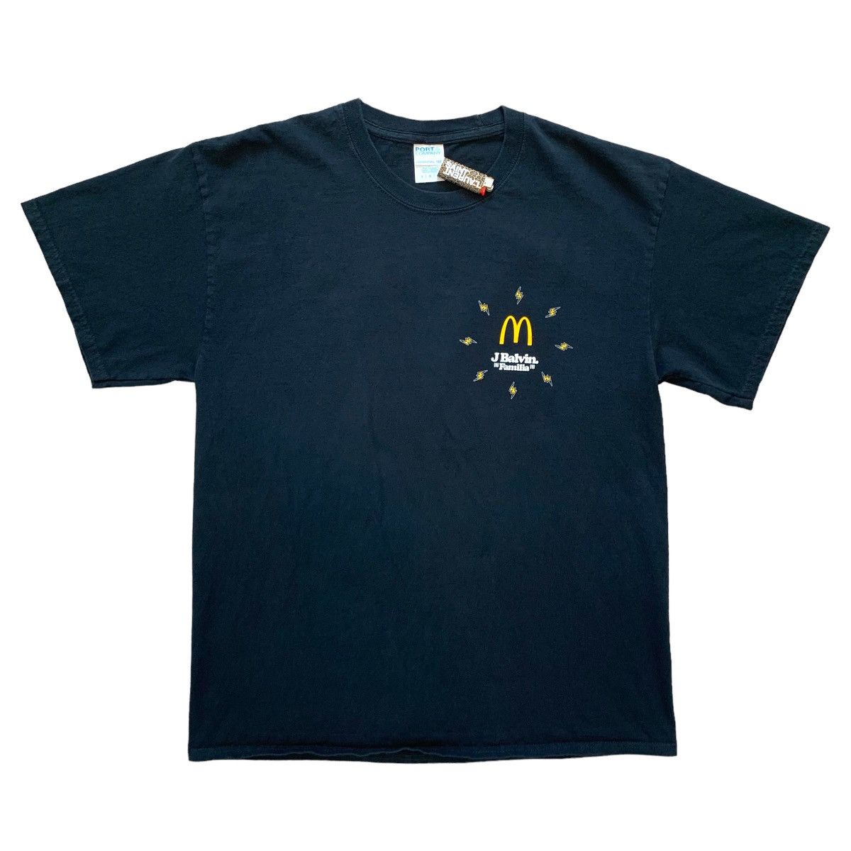 J Balvin 2020 McDonald’s x J Balvin “Familia” Crew Merch T-Shirt Size US L / EU 52-54 / 3 - 1 Thumbnail