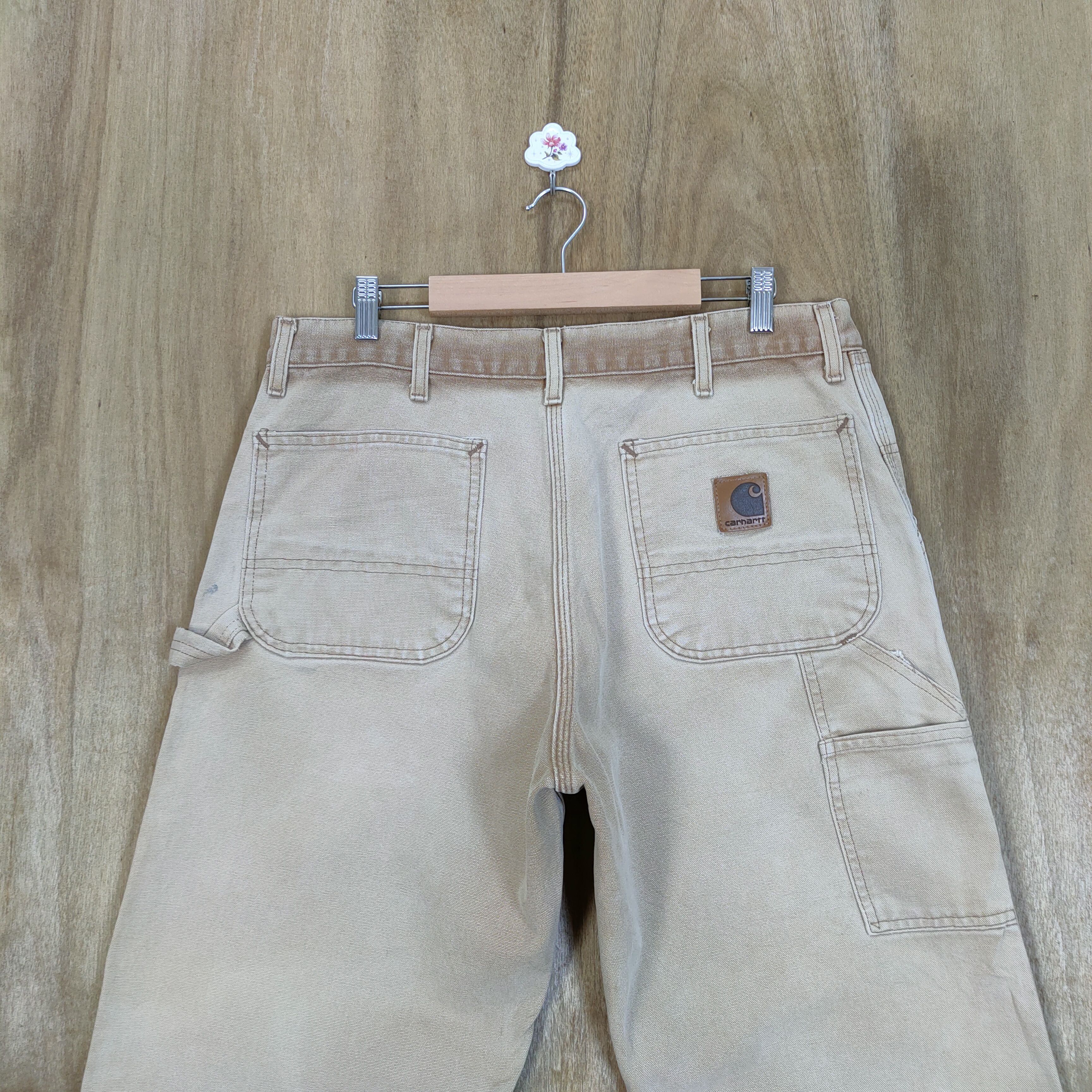 Carhartt CARHARTT FADED CARPENTER PANTS Size US 36 / EU 52 - 2 Thumbnail