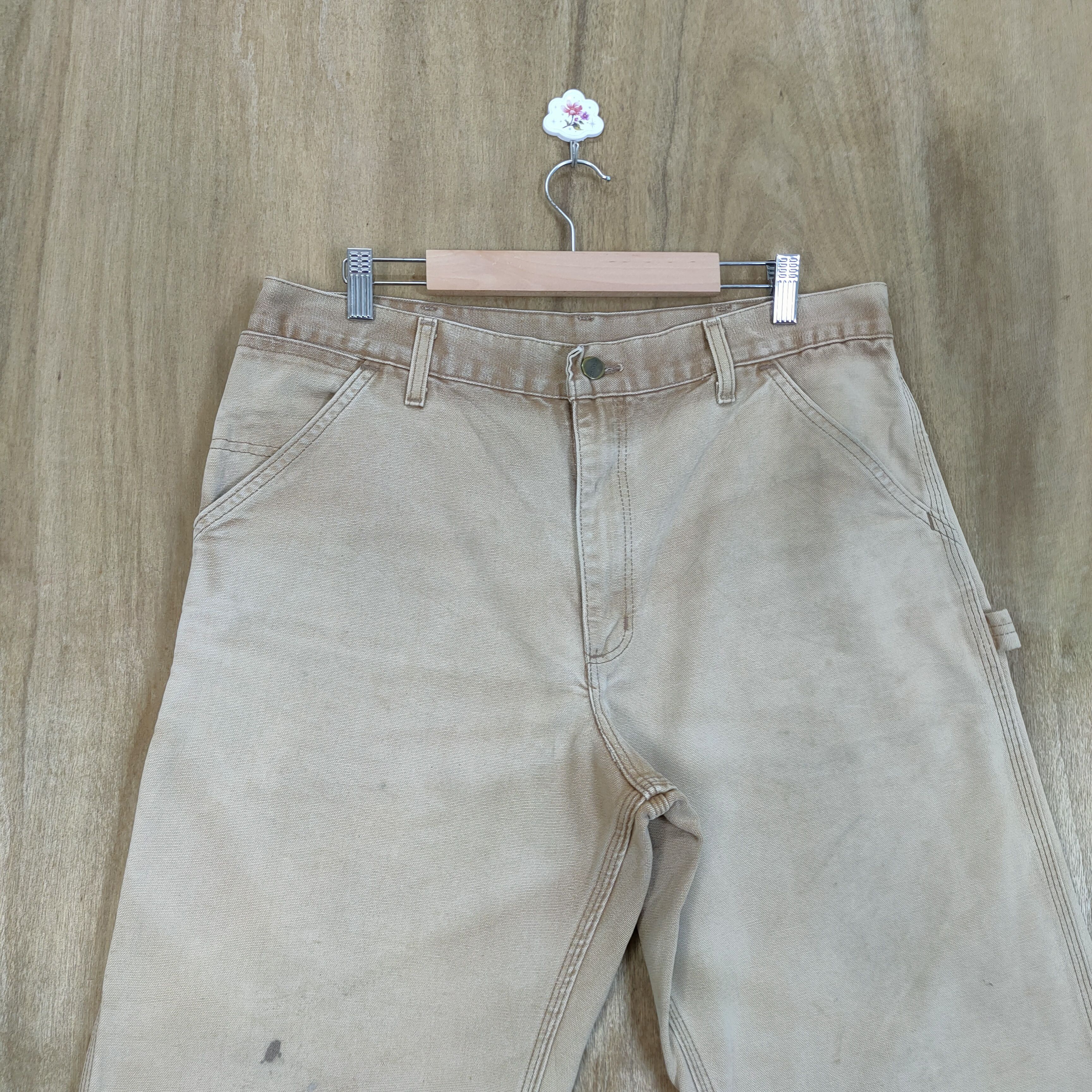 Carhartt CARHARTT FADED CARPENTER PANTS Size US 36 / EU 52 - 5 Thumbnail