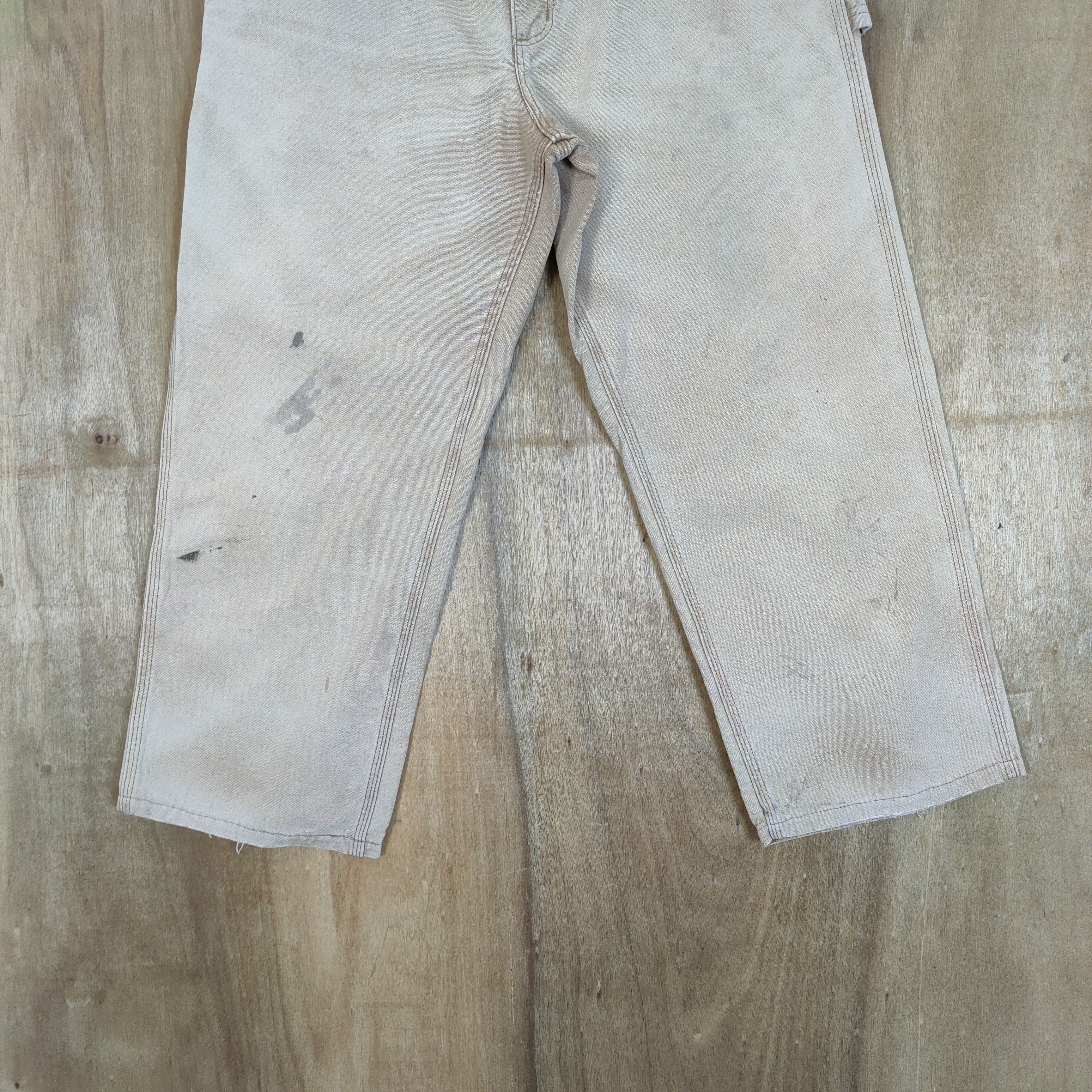 Carhartt CARHARTT FADED CARPENTER PANTS Size US 36 / EU 52 - 6 Thumbnail