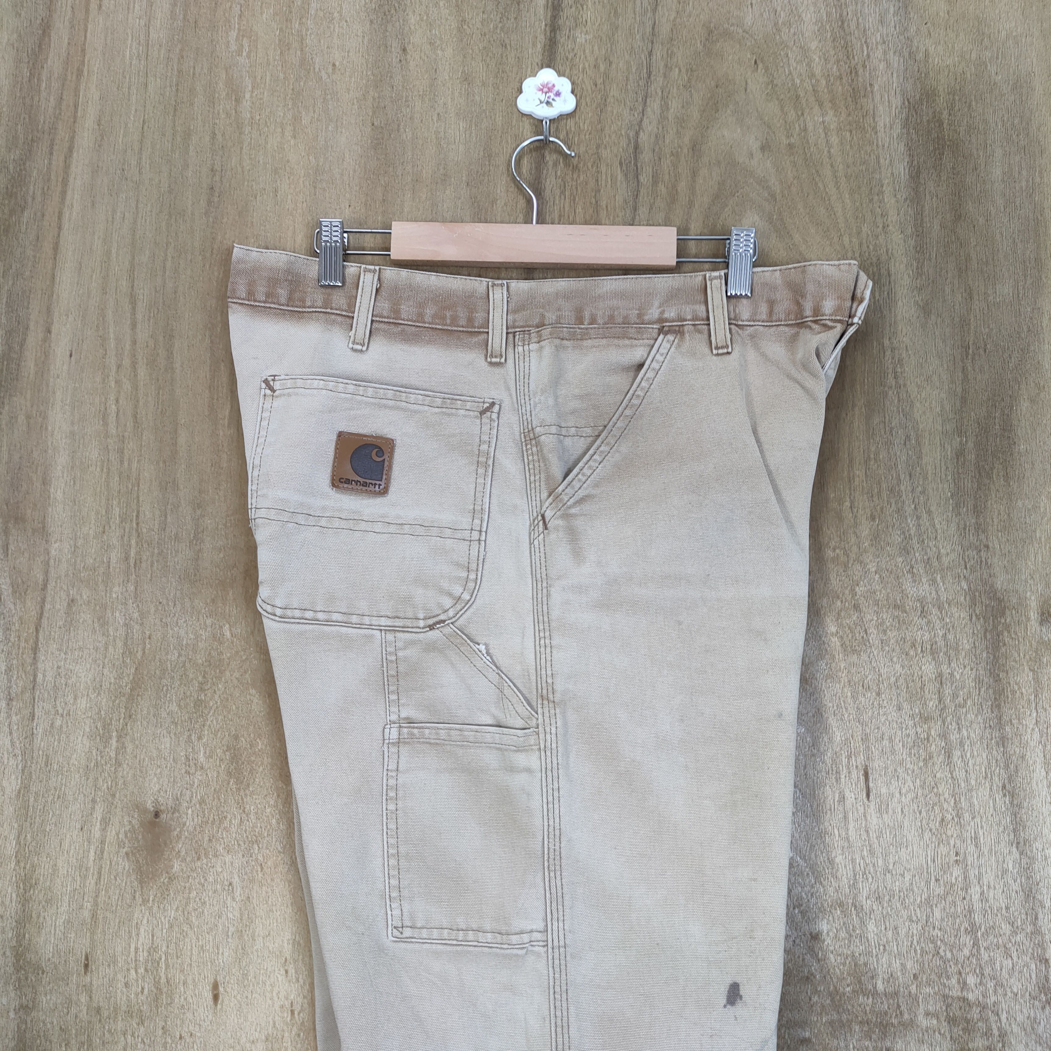 Carhartt CARHARTT FADED CARPENTER PANTS Size US 36 / EU 52 - 13 Thumbnail