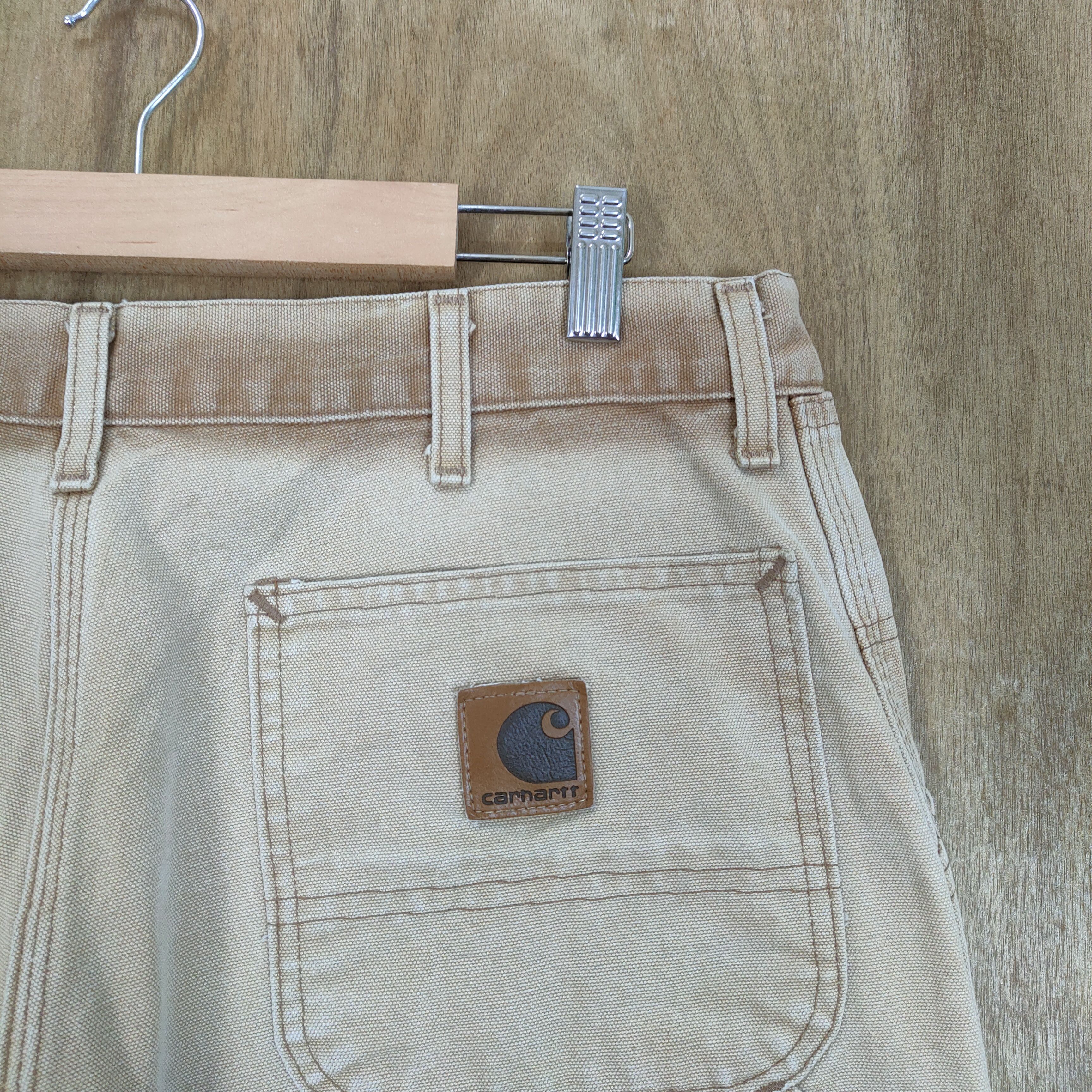 Carhartt CARHARTT FADED CARPENTER PANTS Size US 36 / EU 52 - 9 Thumbnail