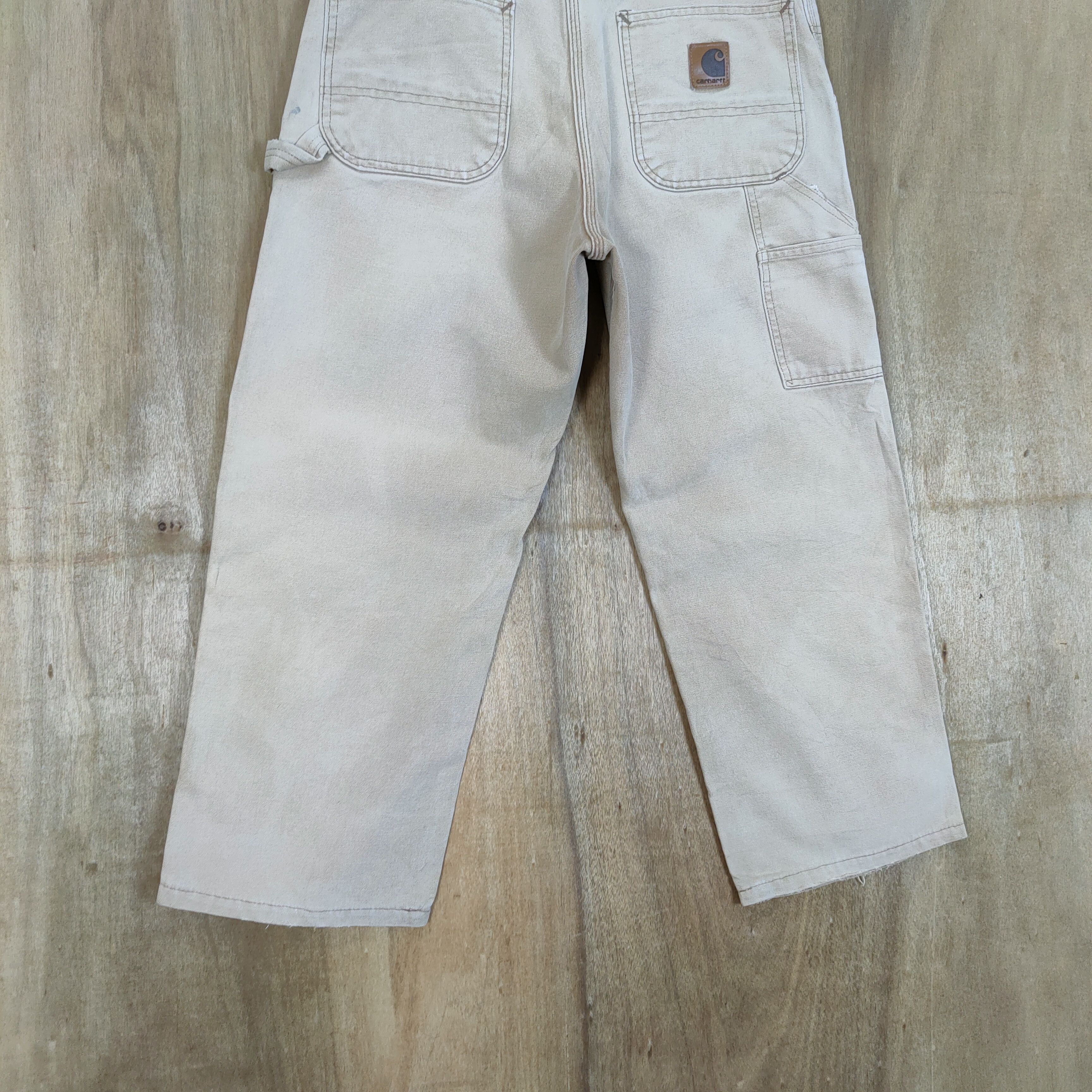 Carhartt CARHARTT FADED CARPENTER PANTS Size US 36 / EU 52 - 3 Thumbnail
