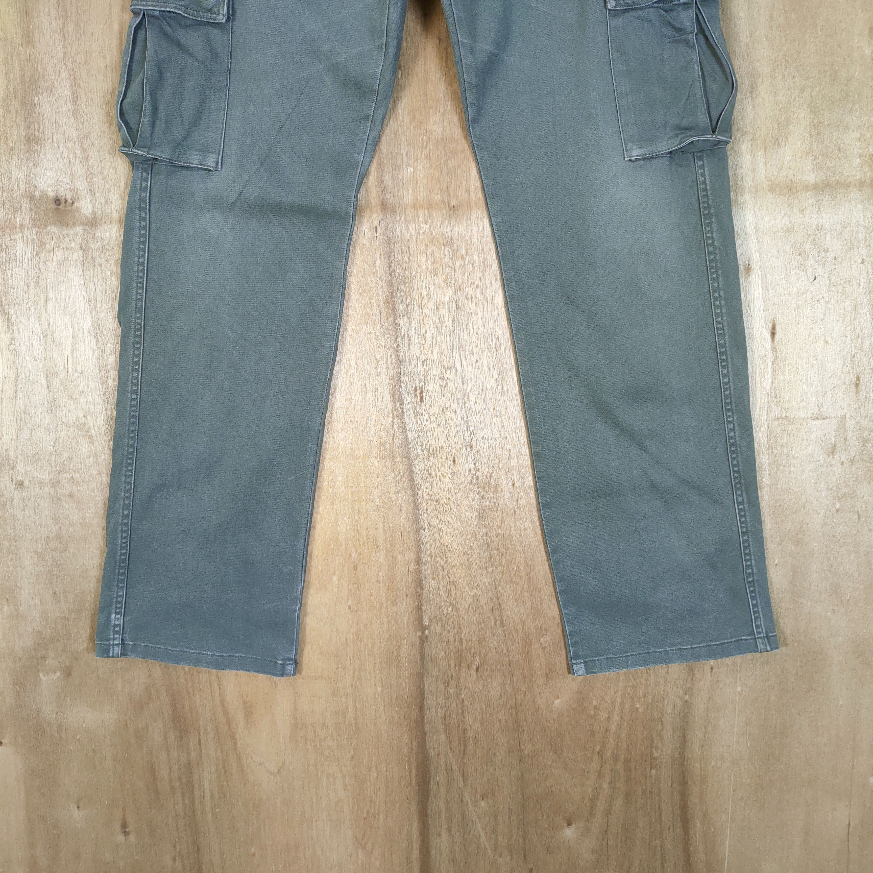 Global Work × Japanese Brand VINTAGE GLOBAL WORK CARGO PANTS Size US 36 / EU 52 - 3 Thumbnail