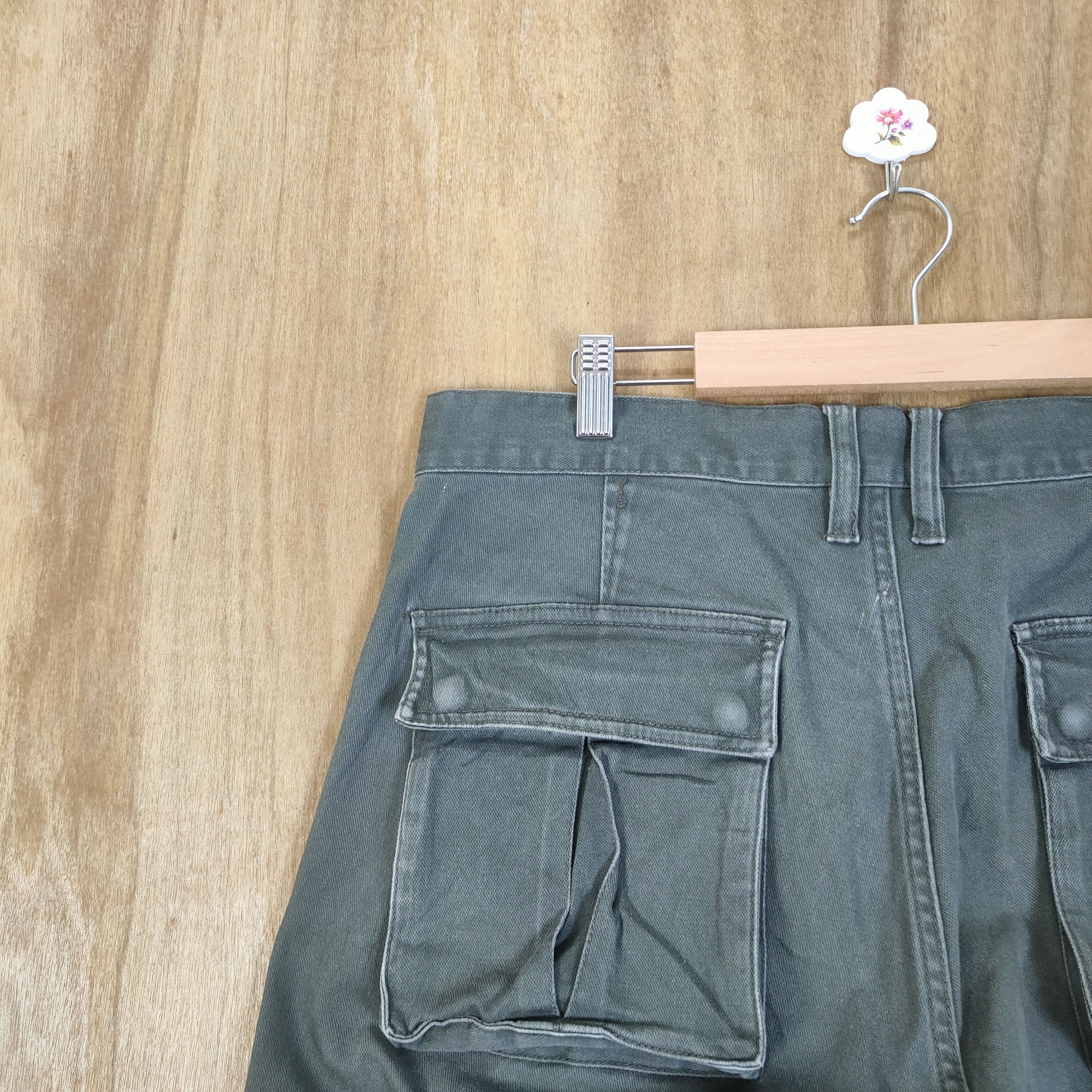 Global Work × Japanese Brand VINTAGE GLOBAL WORK CARGO PANTS Size US 36 / EU 52 - 17 Thumbnail
