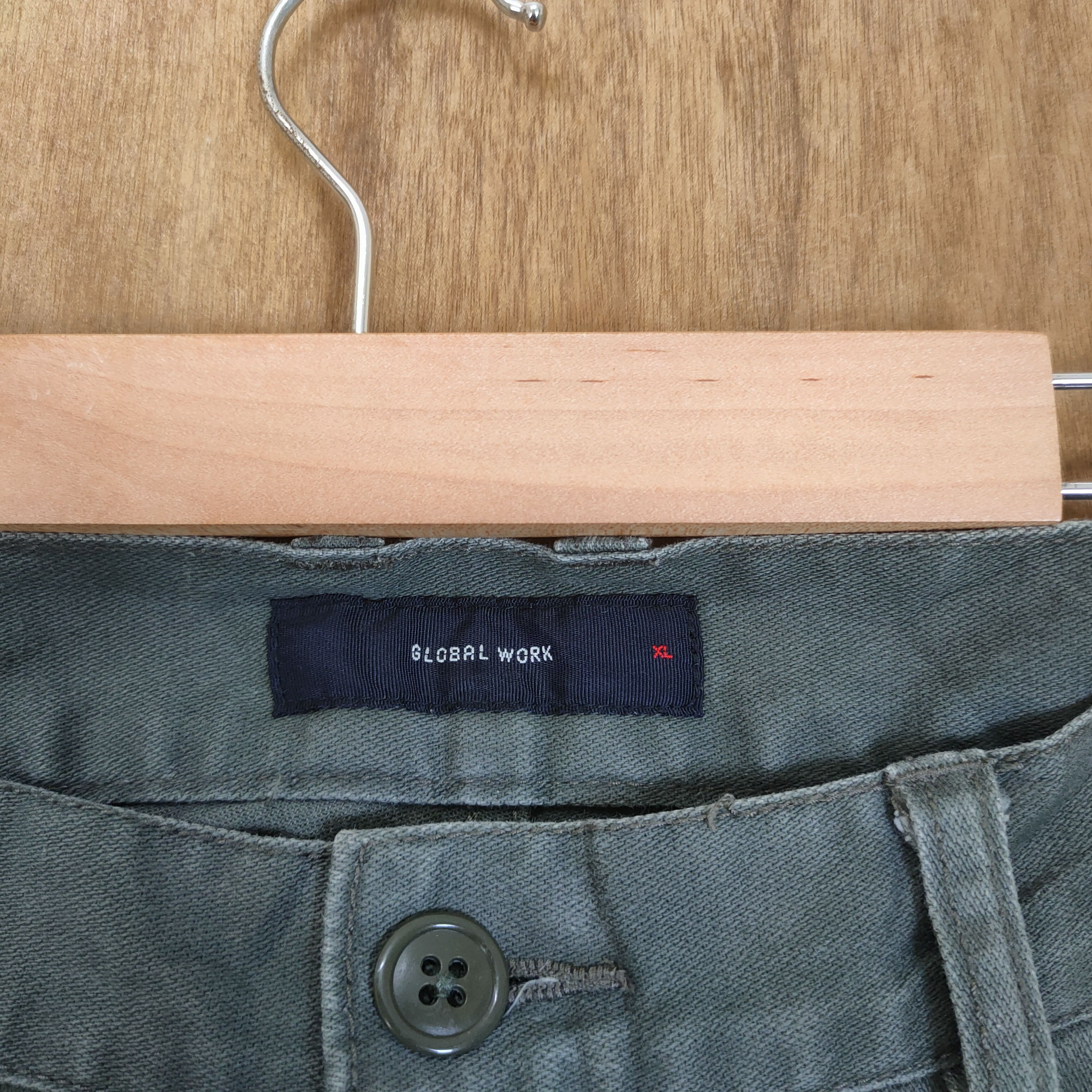 Global Work × Japanese Brand VINTAGE GLOBAL WORK CARGO PANTS Size US 36 / EU 52 - 16 Thumbnail