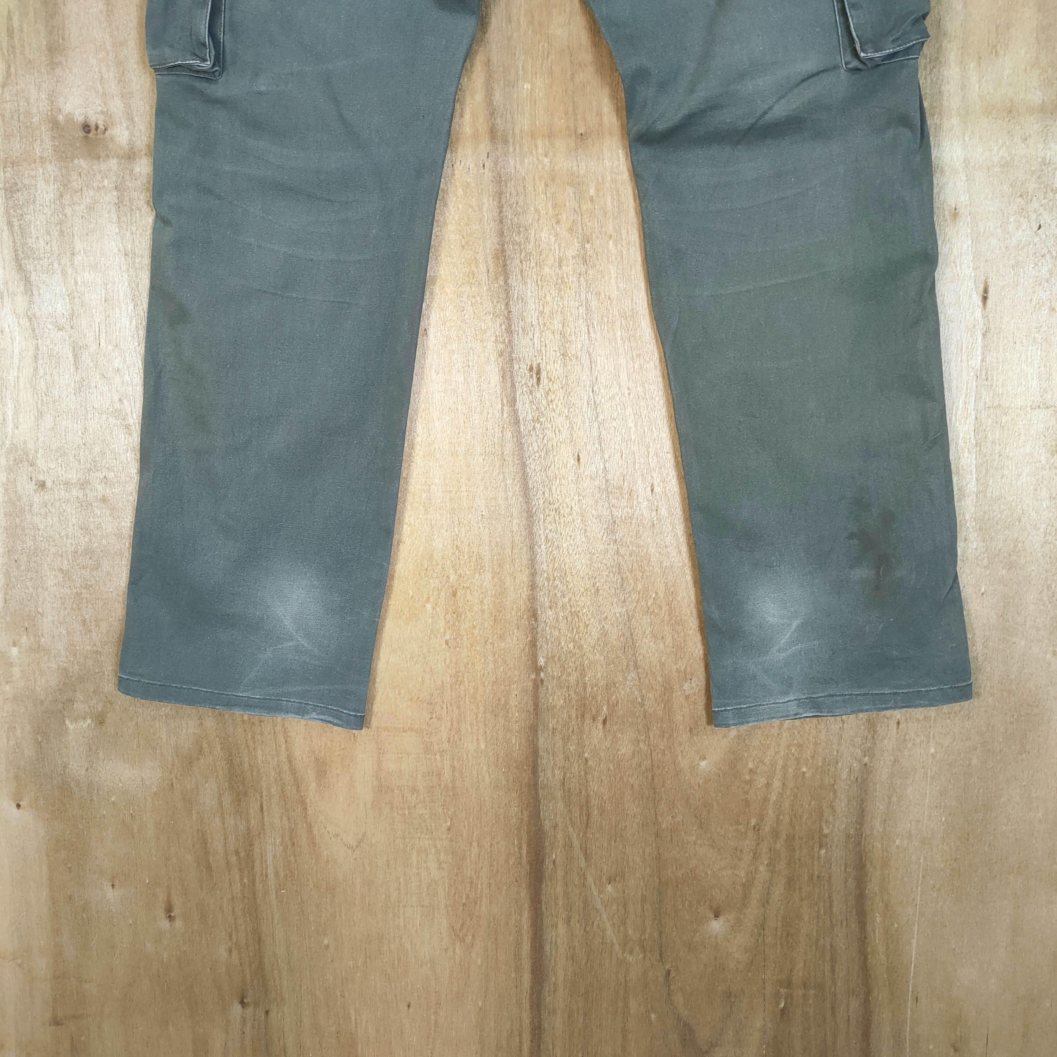 Global Work × Japanese Brand VINTAGE GLOBAL WORK CARGO PANTS Size US 36 / EU 52 - 8 Thumbnail