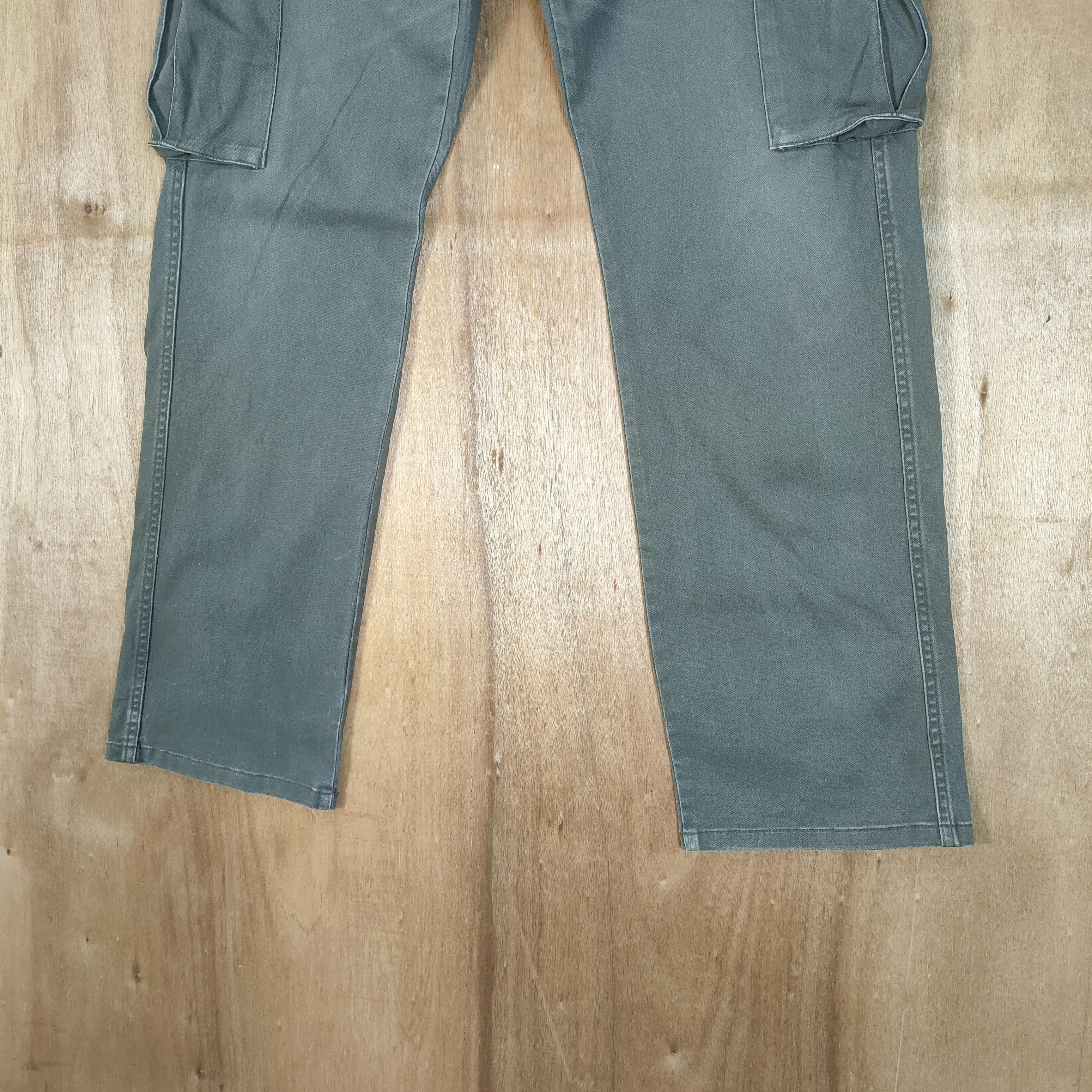 Global Work × Japanese Brand VINTAGE GLOBAL WORK CARGO PANTS Size US 36 / EU 52 - 5 Thumbnail