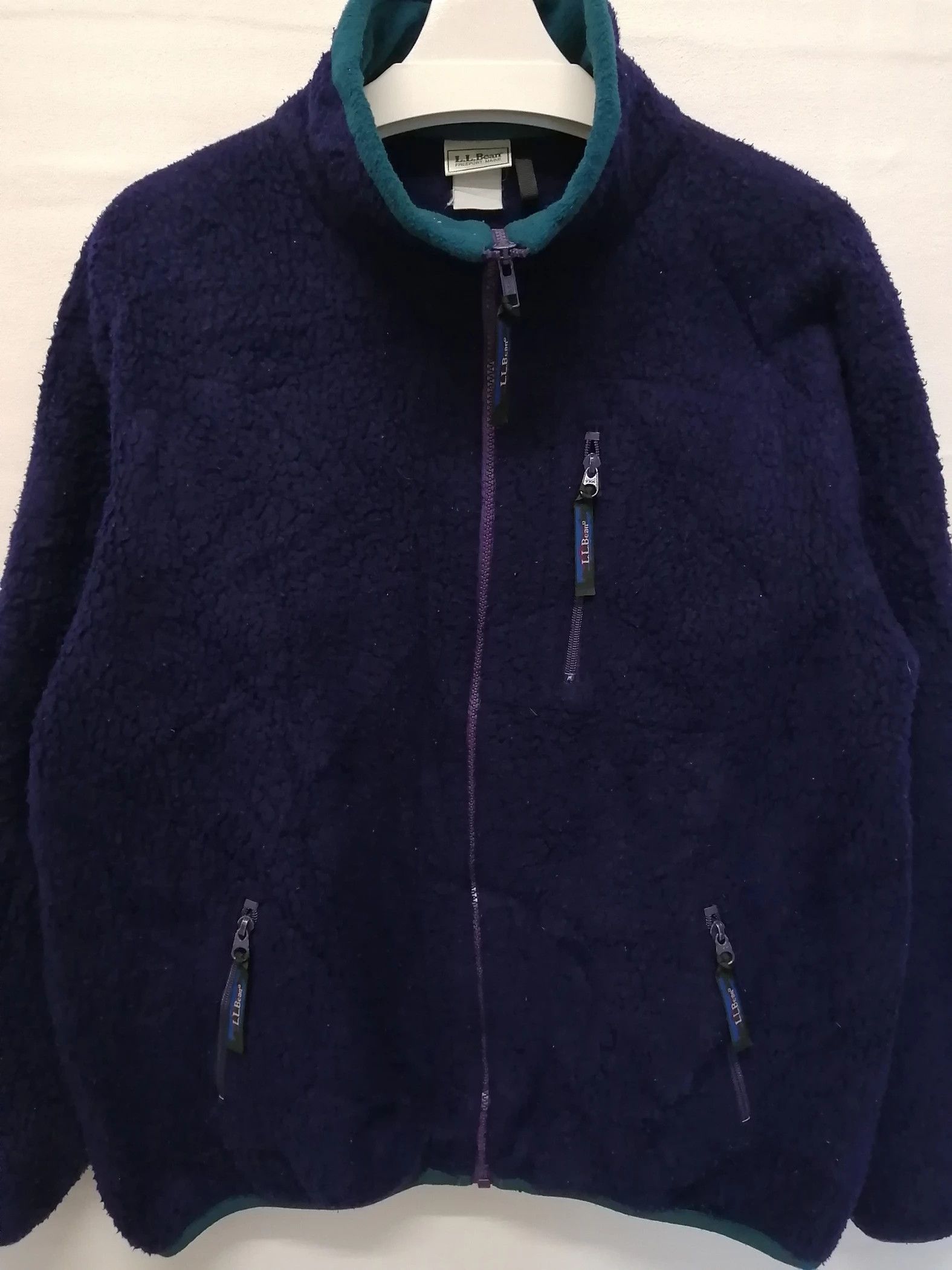 L.L. Bean Vintage L.L Bean Fleece Jacket/ Winter Jacket Size US L / EU 52-54 / 3 - 2 Thumbnail