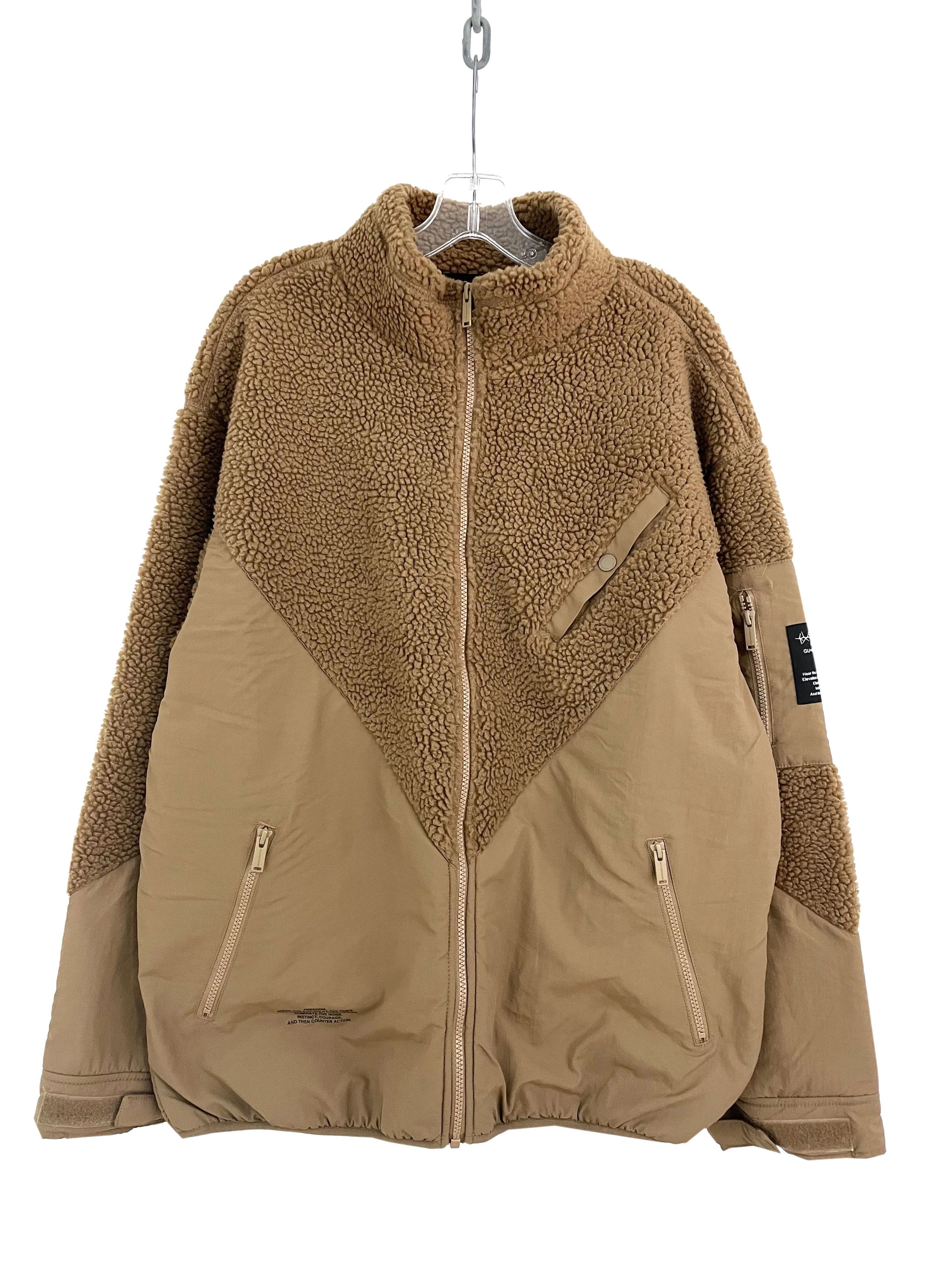 image of Undercover Gu Fleece Sweater in Brown, Men's (Size XL)