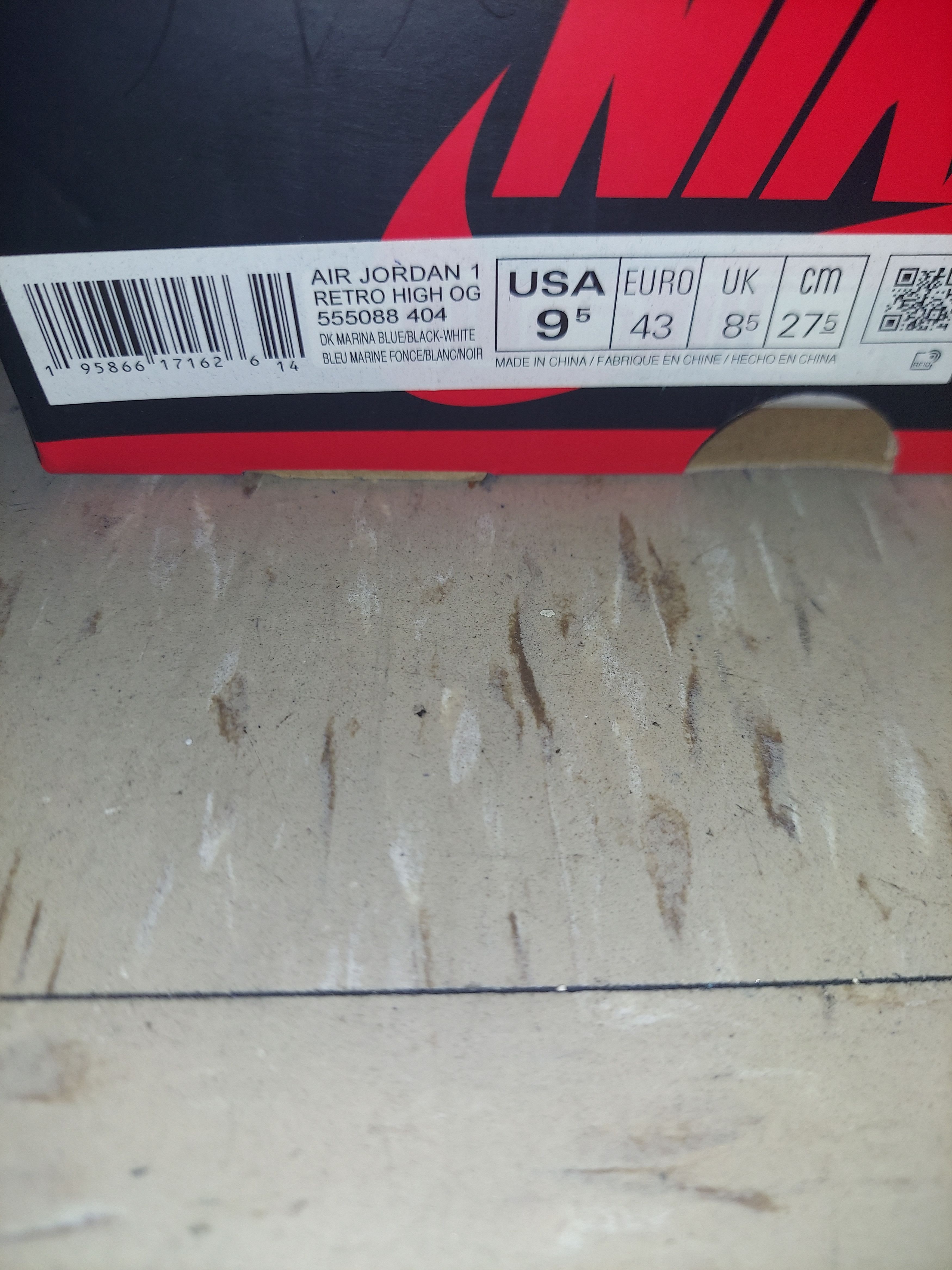 Jordan Brand Jordan 1 marina Size US 9.5 / EU 42-43 - 9 Thumbnail