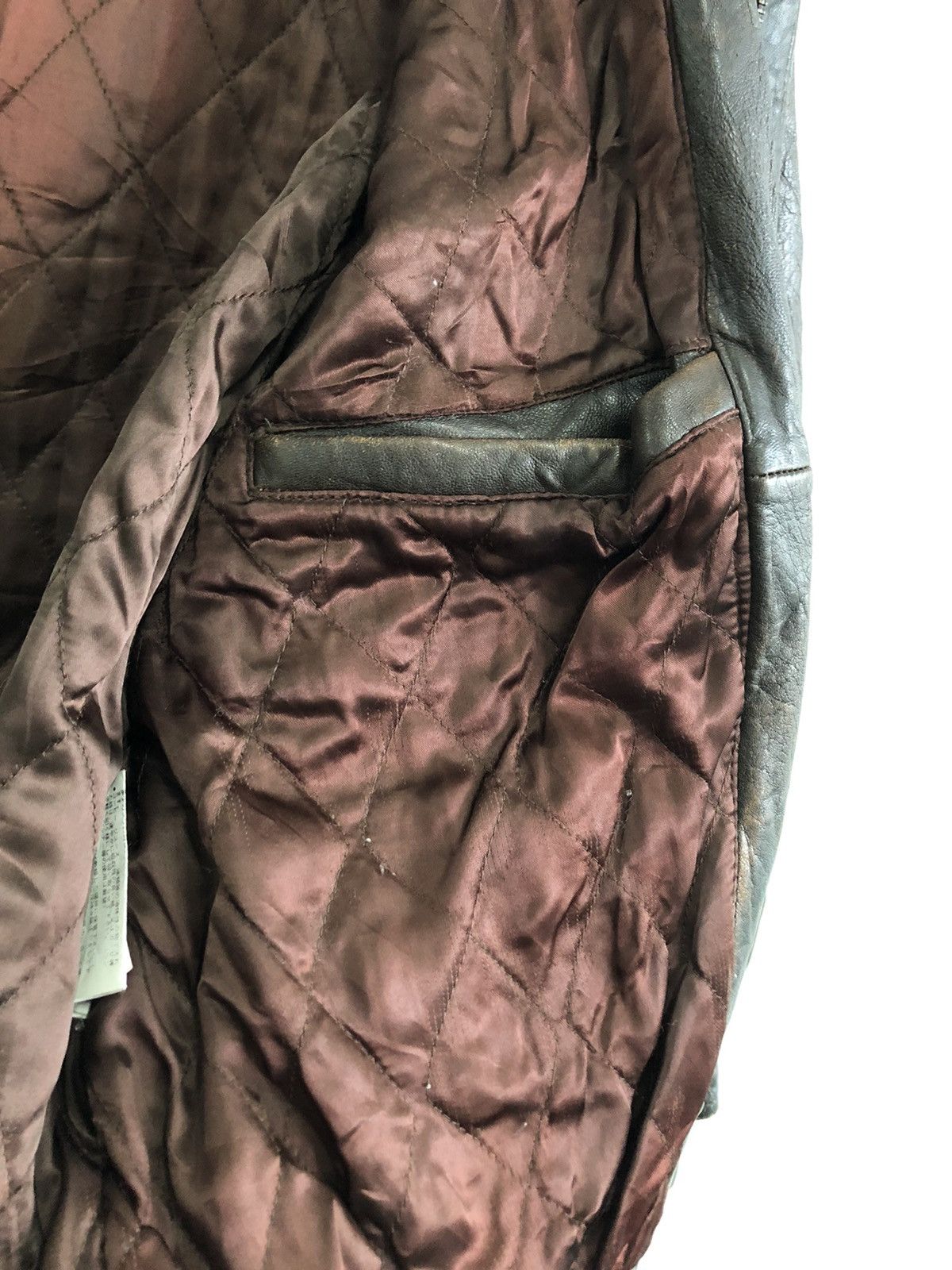 Vintage D'Homme A Homme Leather Jacket Size US L / EU 52-54 / 3 - 10 Thumbnail