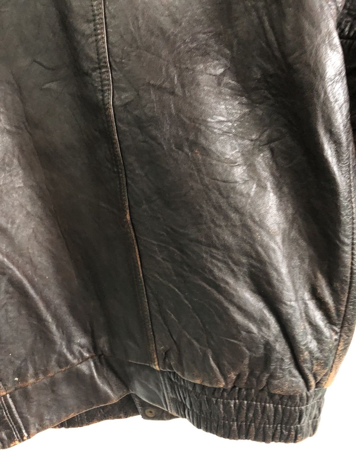 Vintage D'Homme A Homme Leather Jacket Size US L / EU 52-54 / 3 - 14 Thumbnail
