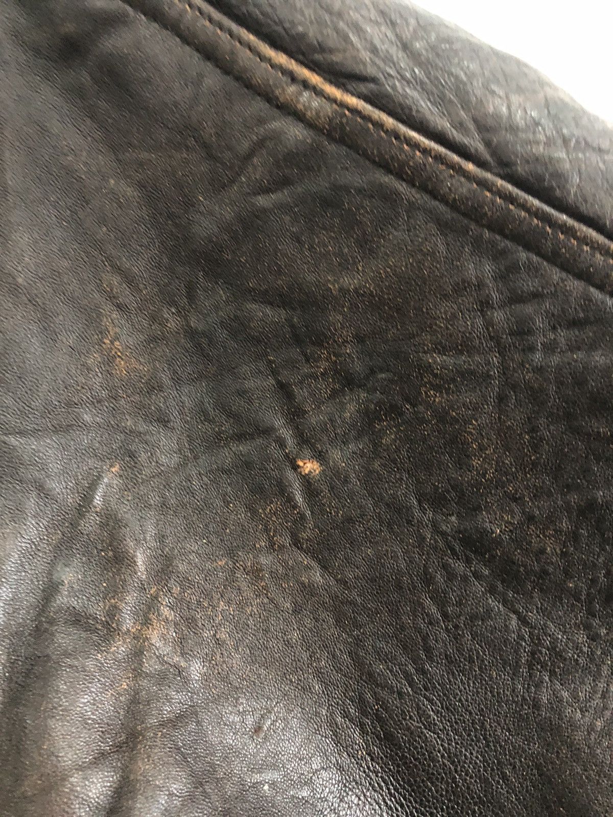 Vintage D'Homme A Homme Leather Jacket Size US L / EU 52-54 / 3 - 7 Thumbnail