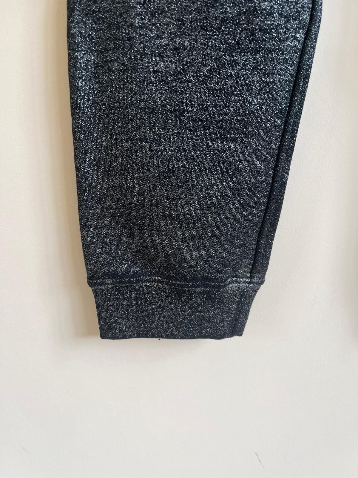 Balmain Metallic Dark Grey Biker Sweats in Dark Grey Size US 32 / EU 48 - 7 Thumbnail