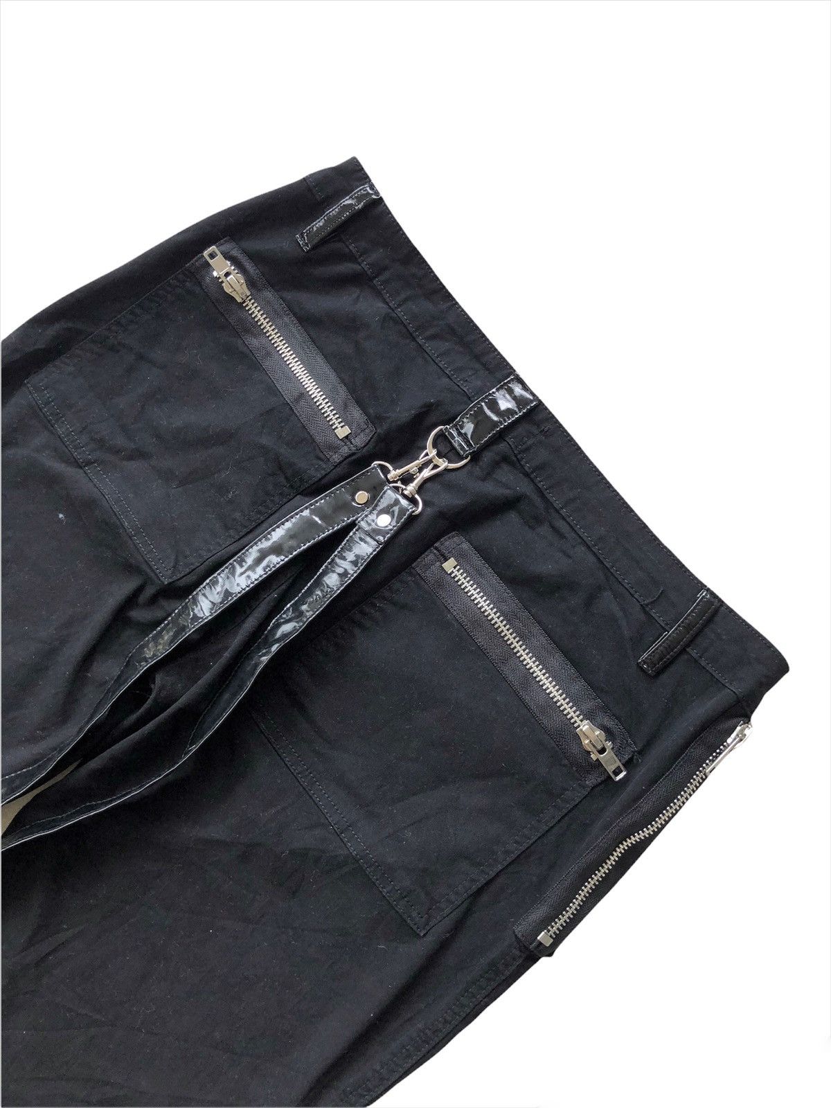 BERNINGS SHO Widow 🇯🇵 Bondage Parachute Zipper Pants with Suspender Size US 34 / EU 50 - 5 Thumbnail