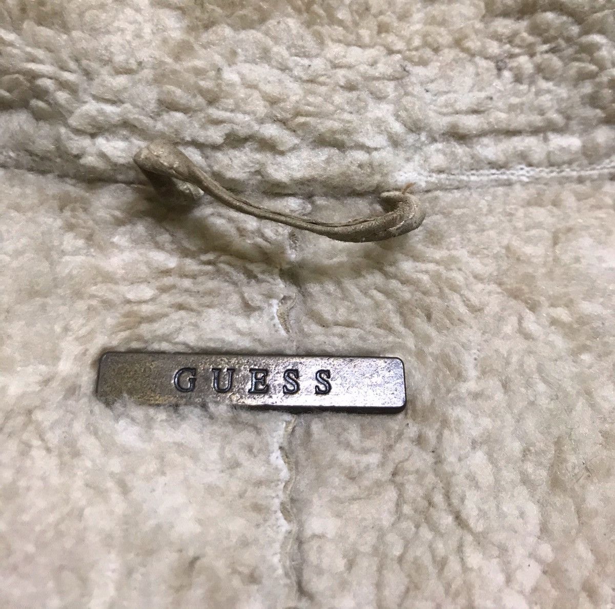 Guess Guess sherling pig skin long jacket Size US L / EU 52-54 / 3 - 3 Thumbnail
