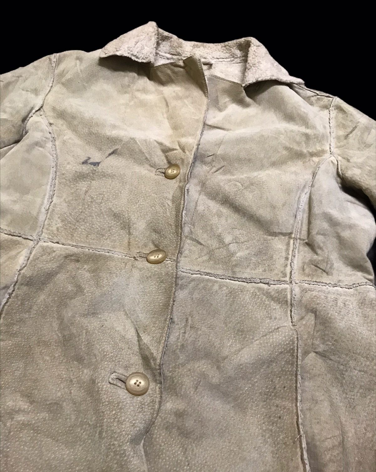 Guess Guess sherling pig skin long jacket Size US L / EU 52-54 / 3 - 6 Thumbnail