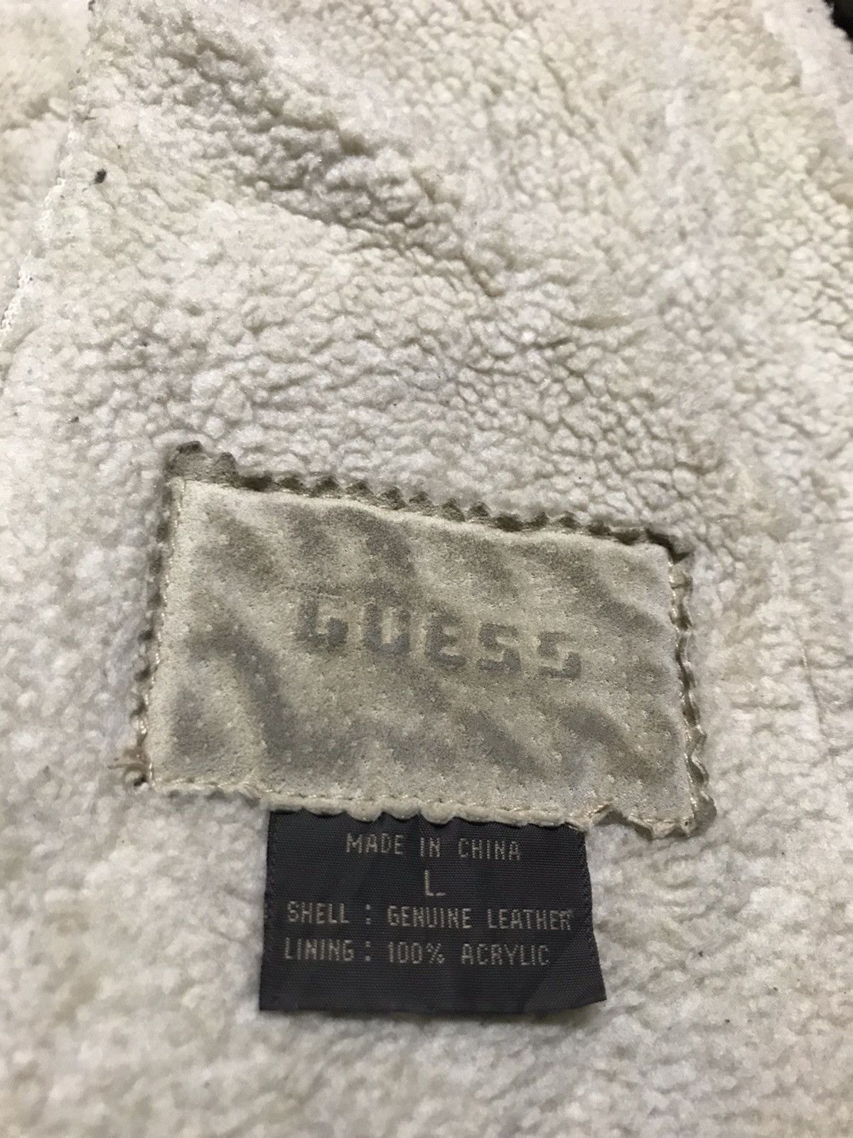 Guess Guess sherling pig skin long jacket Size US L / EU 52-54 / 3 - 2 Thumbnail