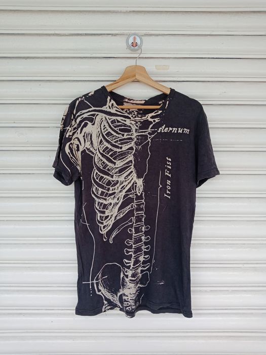 Vintage Iron Fist Athletics Anatomy Skeleton Grailed