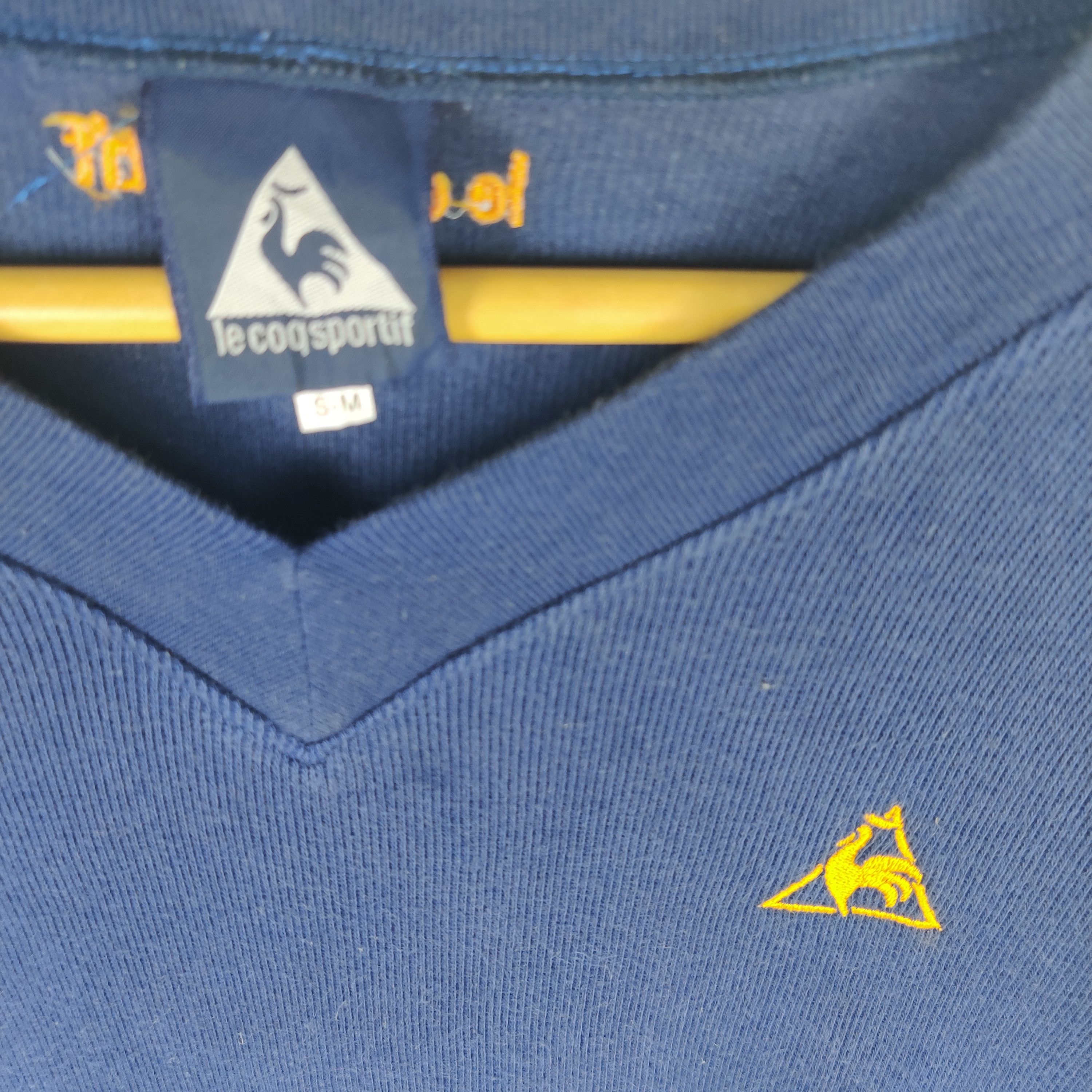 Le Coq Sportif Vintage Le Coq Sportif Sweatshirt Embroidered Made in Japan Size US L / EU 52-54 / 3 - 2 Thumbnail