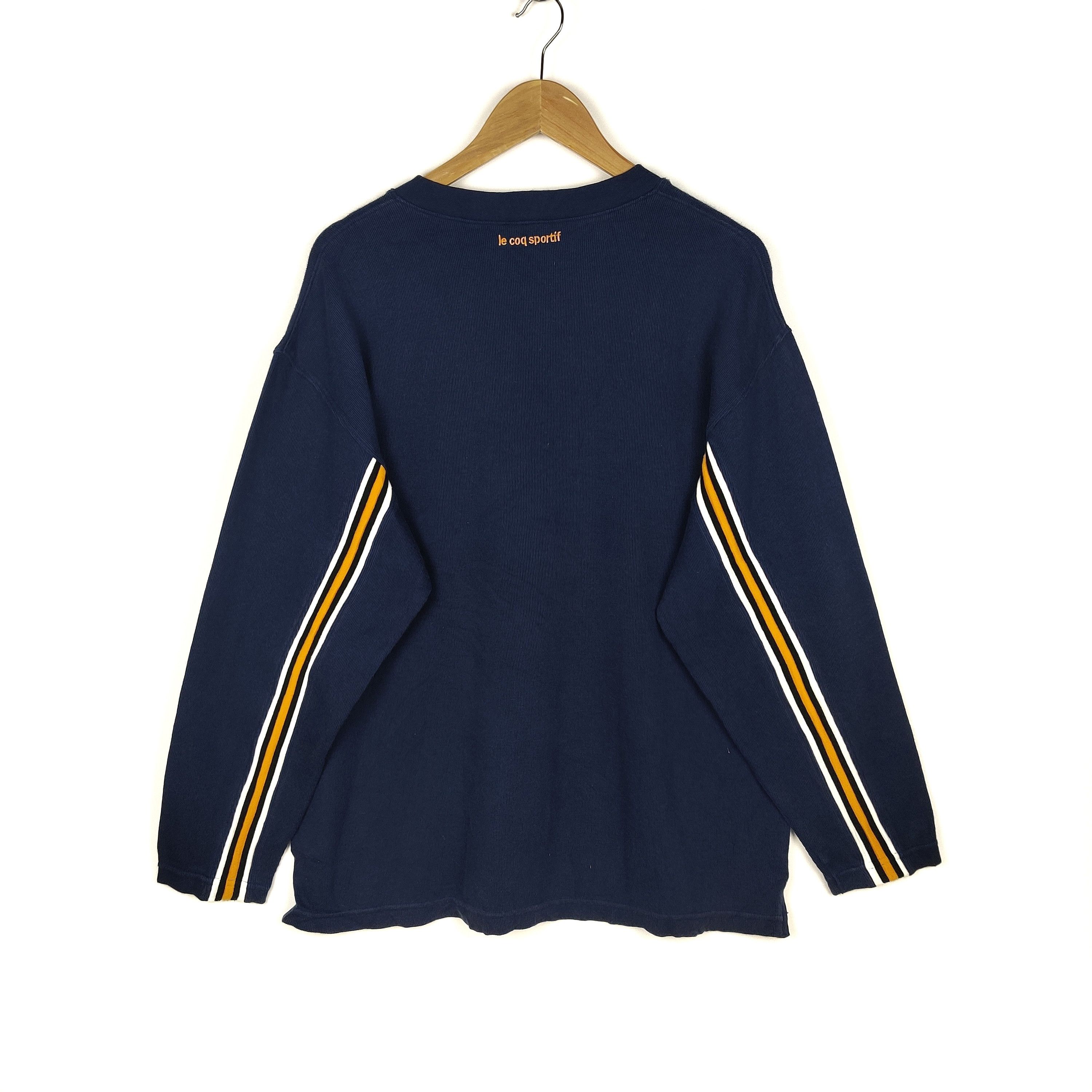 Le Coq Sportif Vintage Le Coq Sportif Sweatshirt Embroidered Made in Japan Size US L / EU 52-54 / 3 - 4 Thumbnail