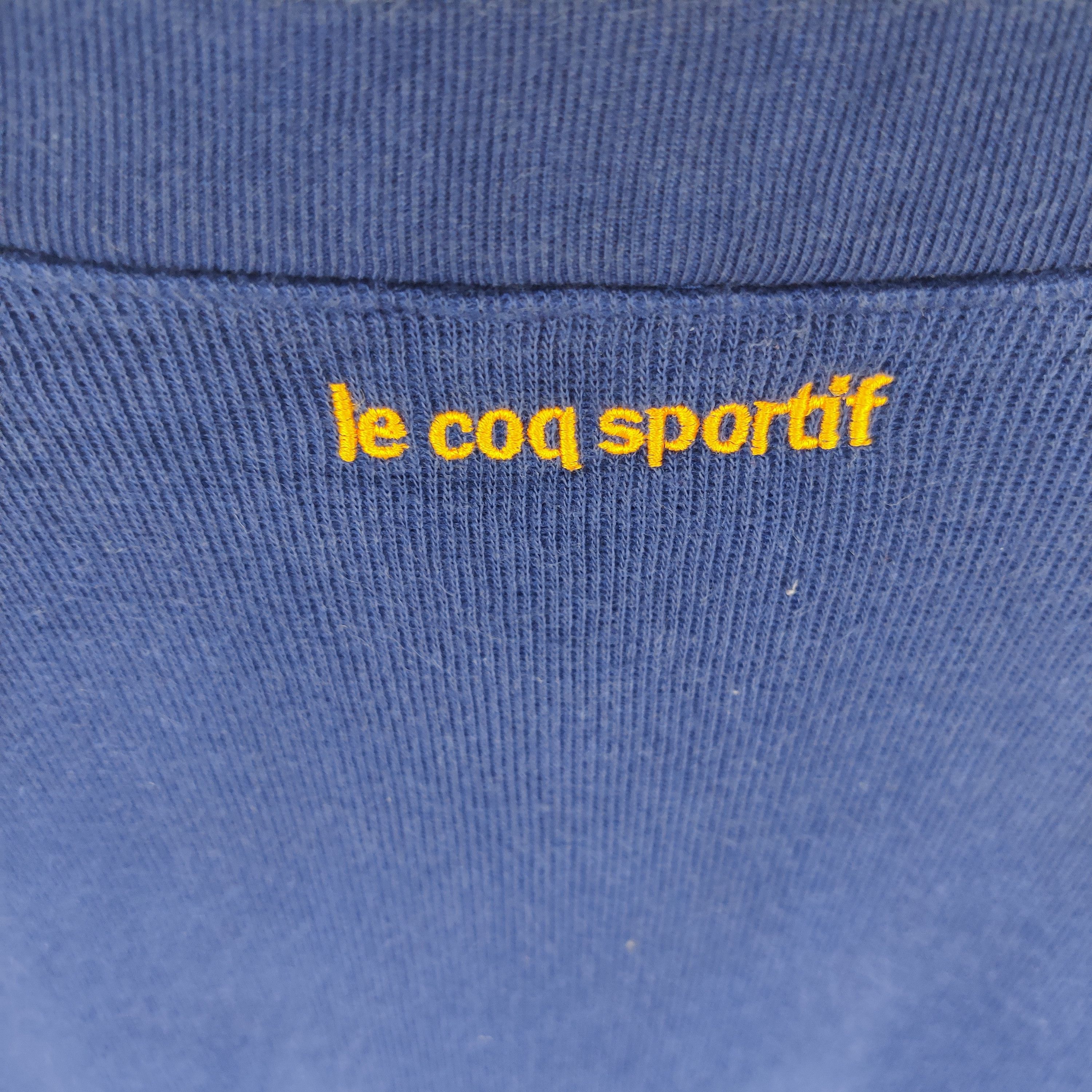 Le Coq Sportif Vintage Le Coq Sportif Sweatshirt Embroidered Made in Japan Size US L / EU 52-54 / 3 - 5 Thumbnail