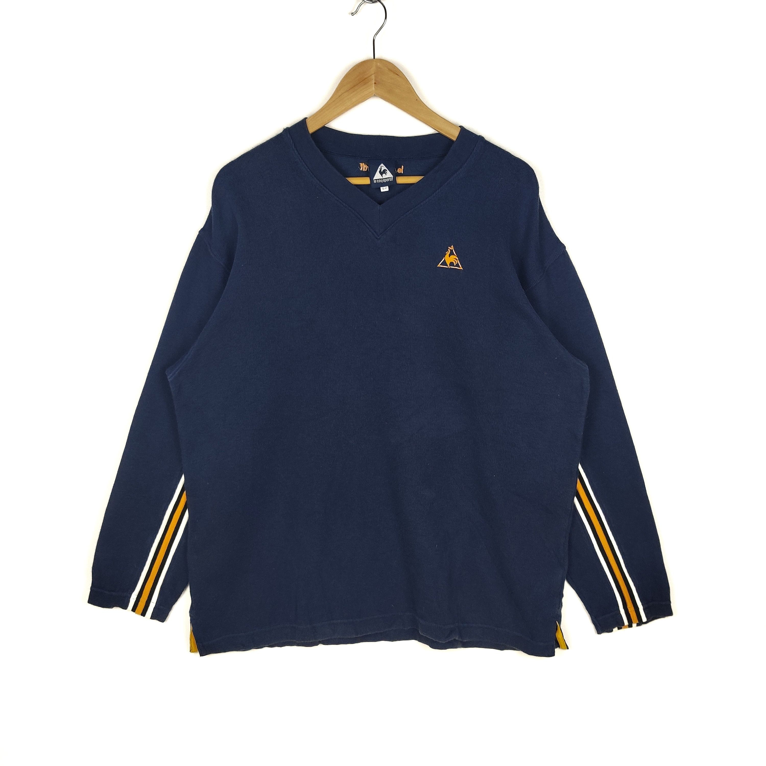 Le Coq Sportif Vintage Le Coq Sportif Sweatshirt Embroidered Made in Japan Size US L / EU 52-54 / 3 - 1 Thumbnail