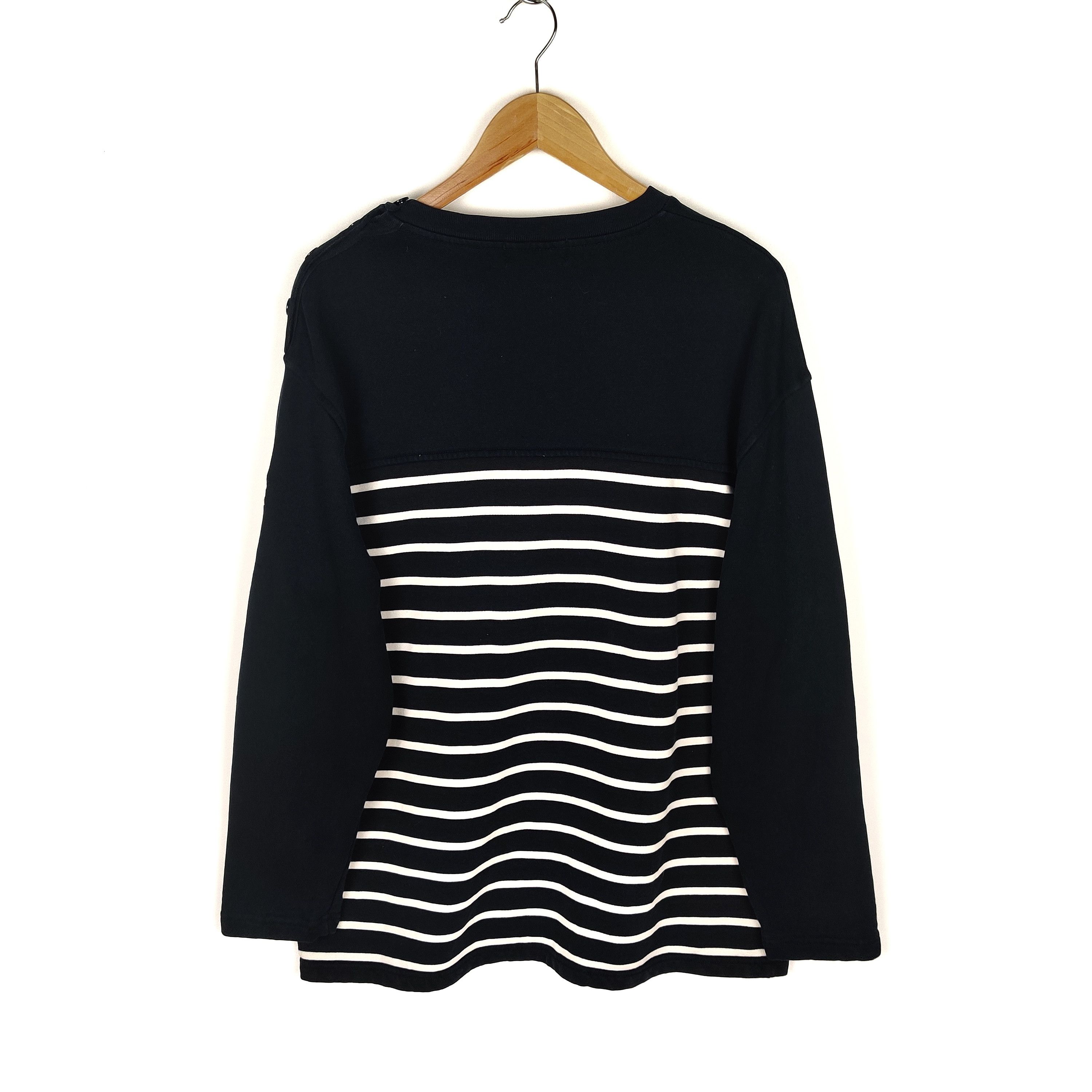 Ralph Lauren Vintage Ralph Lauren Stripes Sweatshirt Size US L / EU 52-54 / 3 - 6 Thumbnail