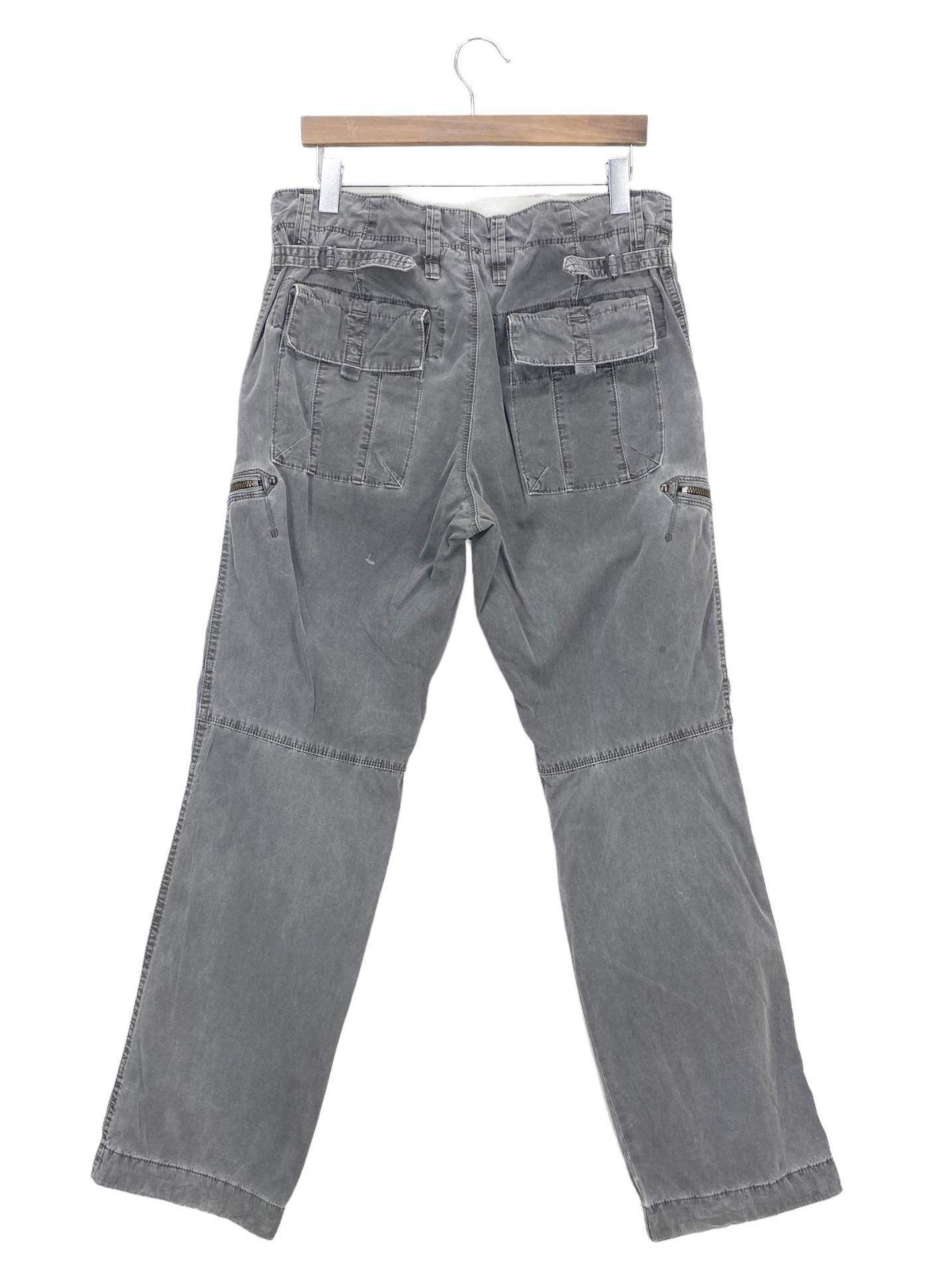 Japanese Brand × Uniqlo Uniqlo Cargo Pants Military Distressed Multipocket Pants Size US 36 / EU 52 - 2 Thumbnail