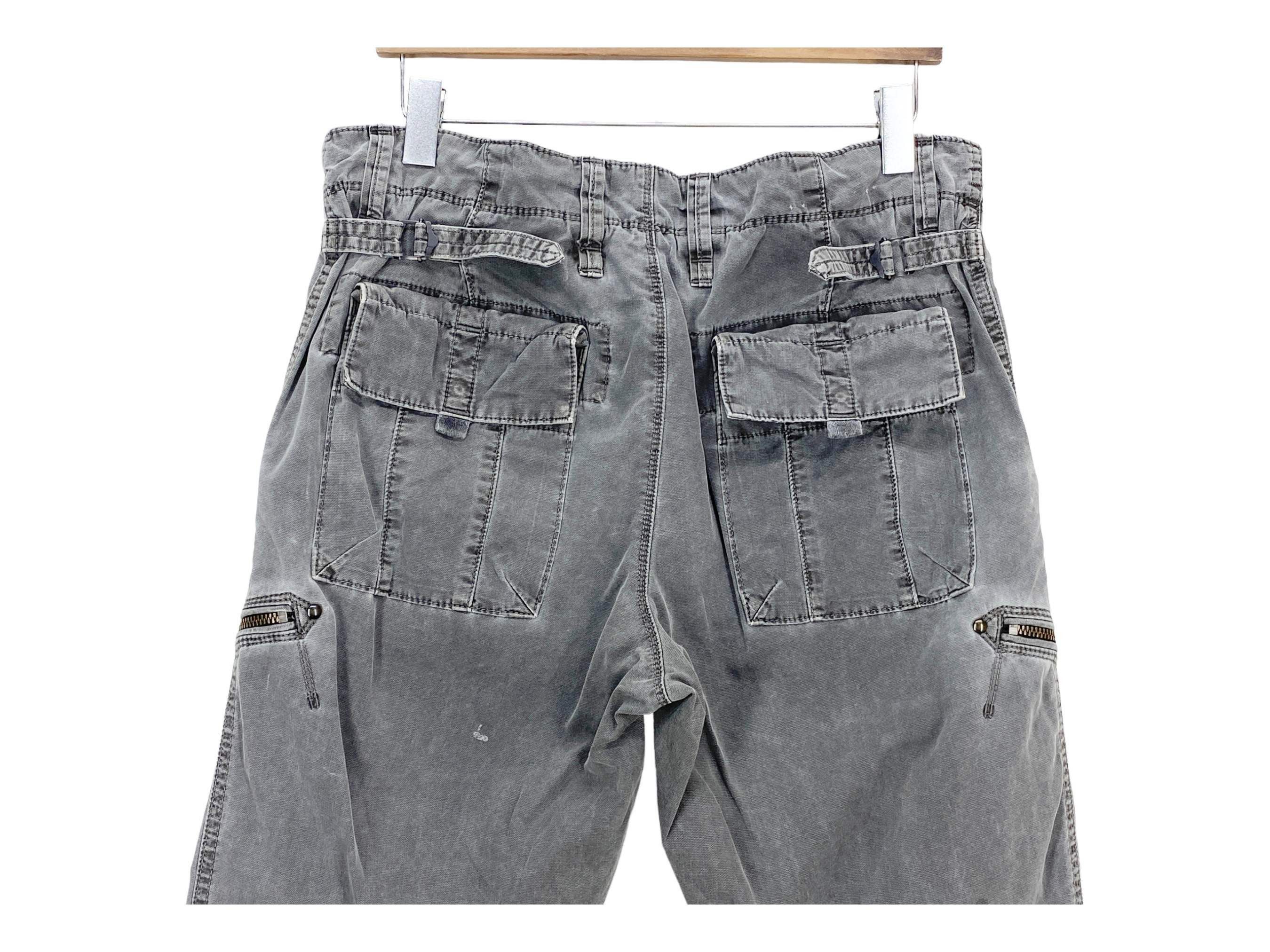 Japanese Brand × Uniqlo Uniqlo Cargo Pants Military Distressed Multipocket Pants Size US 36 / EU 52 - 7 Thumbnail