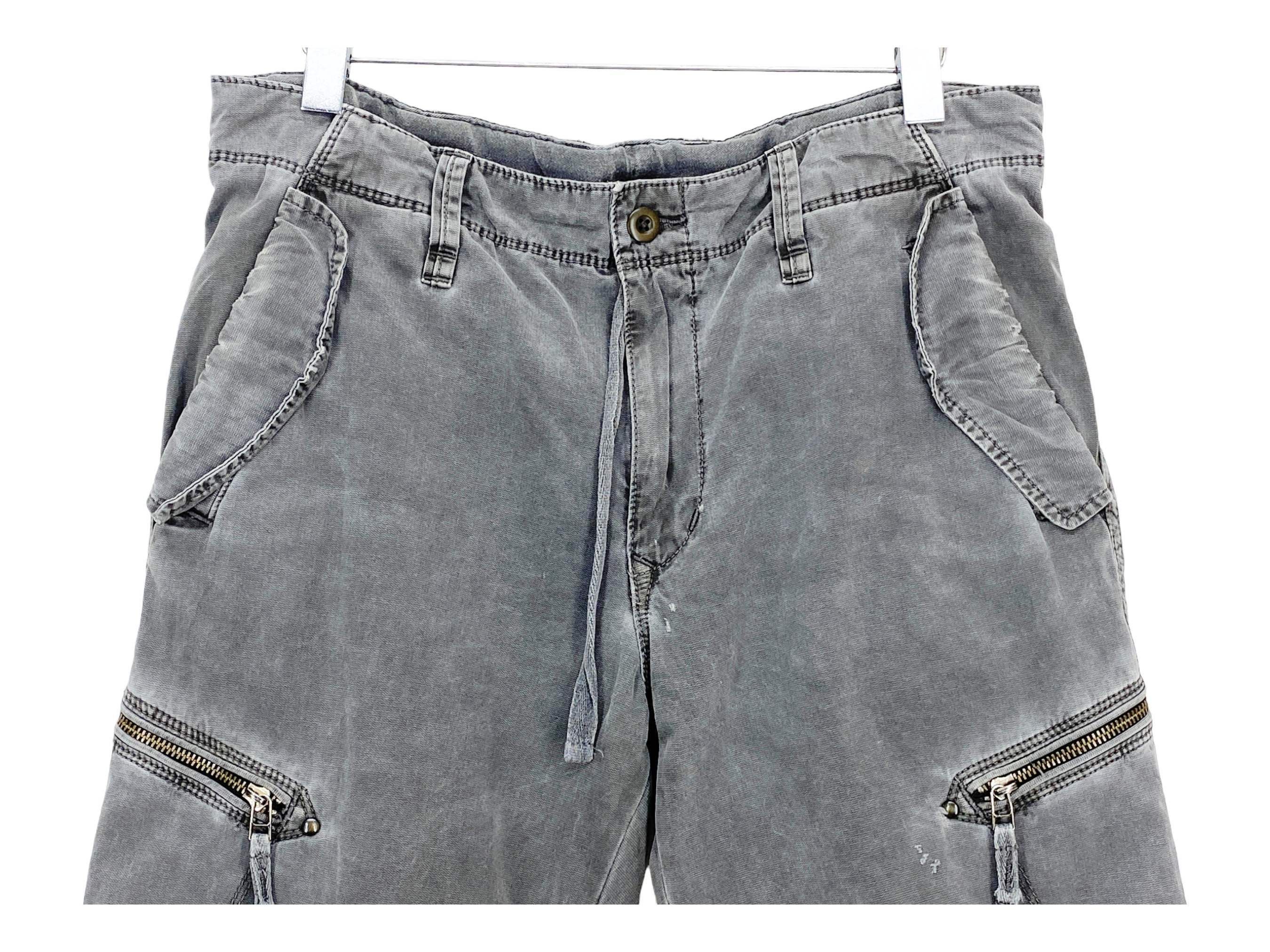 Japanese Brand × Uniqlo Uniqlo Cargo Pants Military Distressed Multipocket Pants Size US 36 / EU 52 - 3 Thumbnail