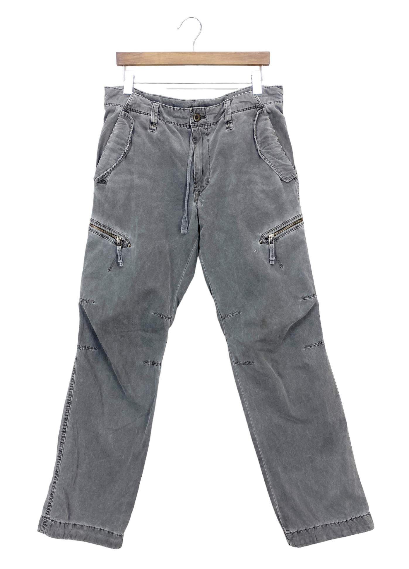 Japanese Brand × Uniqlo Uniqlo Cargo Pants Military Distressed Multipocket Pants Size US 36 / EU 52 - 1 Thumbnail