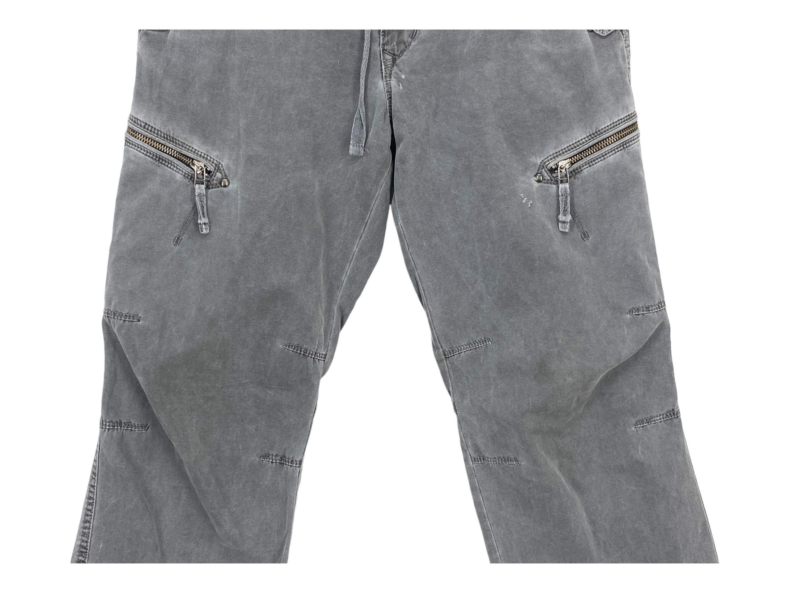 Japanese Brand × Uniqlo Uniqlo Cargo Pants Military Distressed Multipocket Pants Size US 36 / EU 52 - 4 Thumbnail