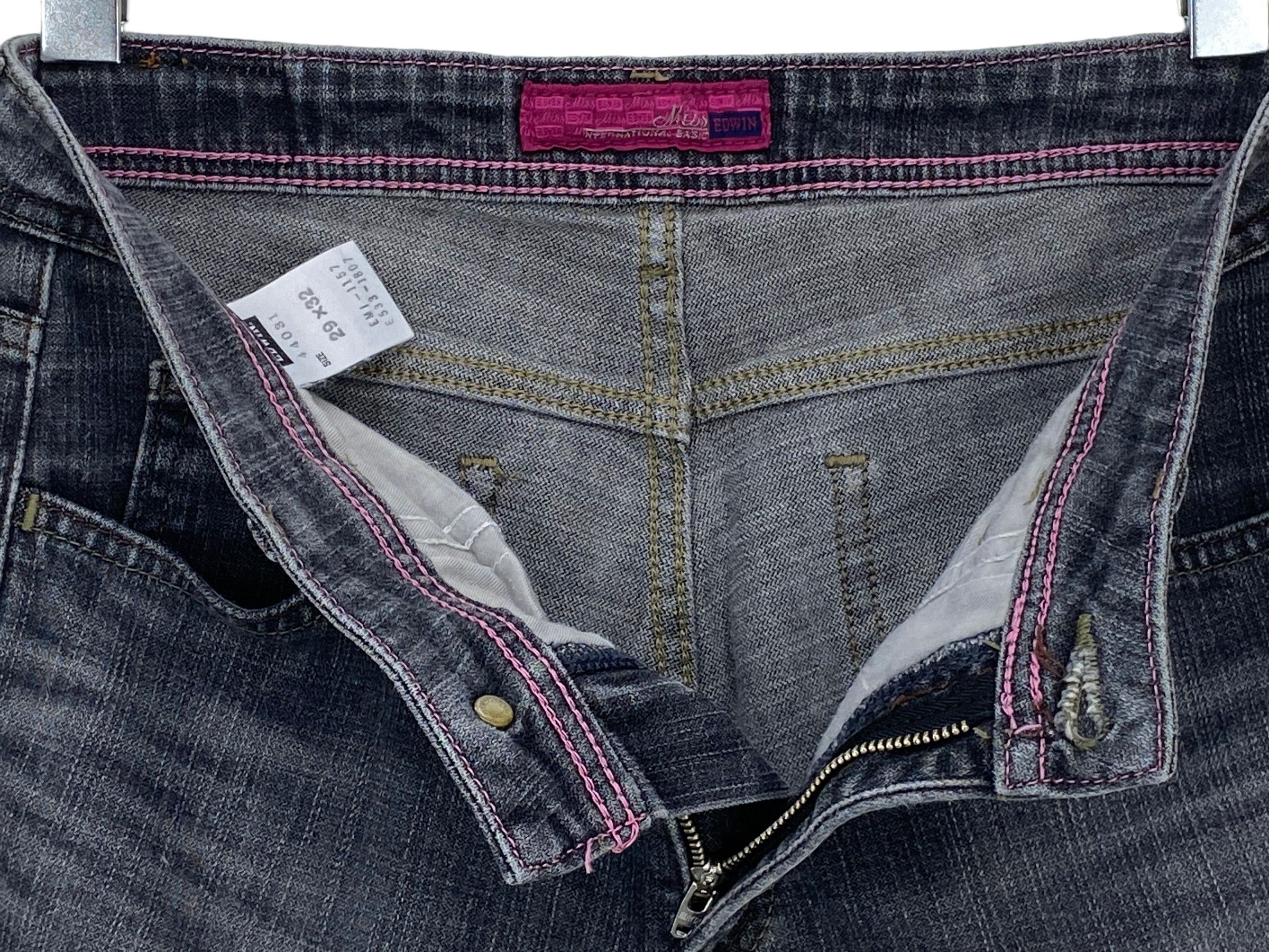 Other ART x Edwin Miss Flare Pants – New Age Cowboys Vintage Denim Size 29" - 9 Thumbnail
