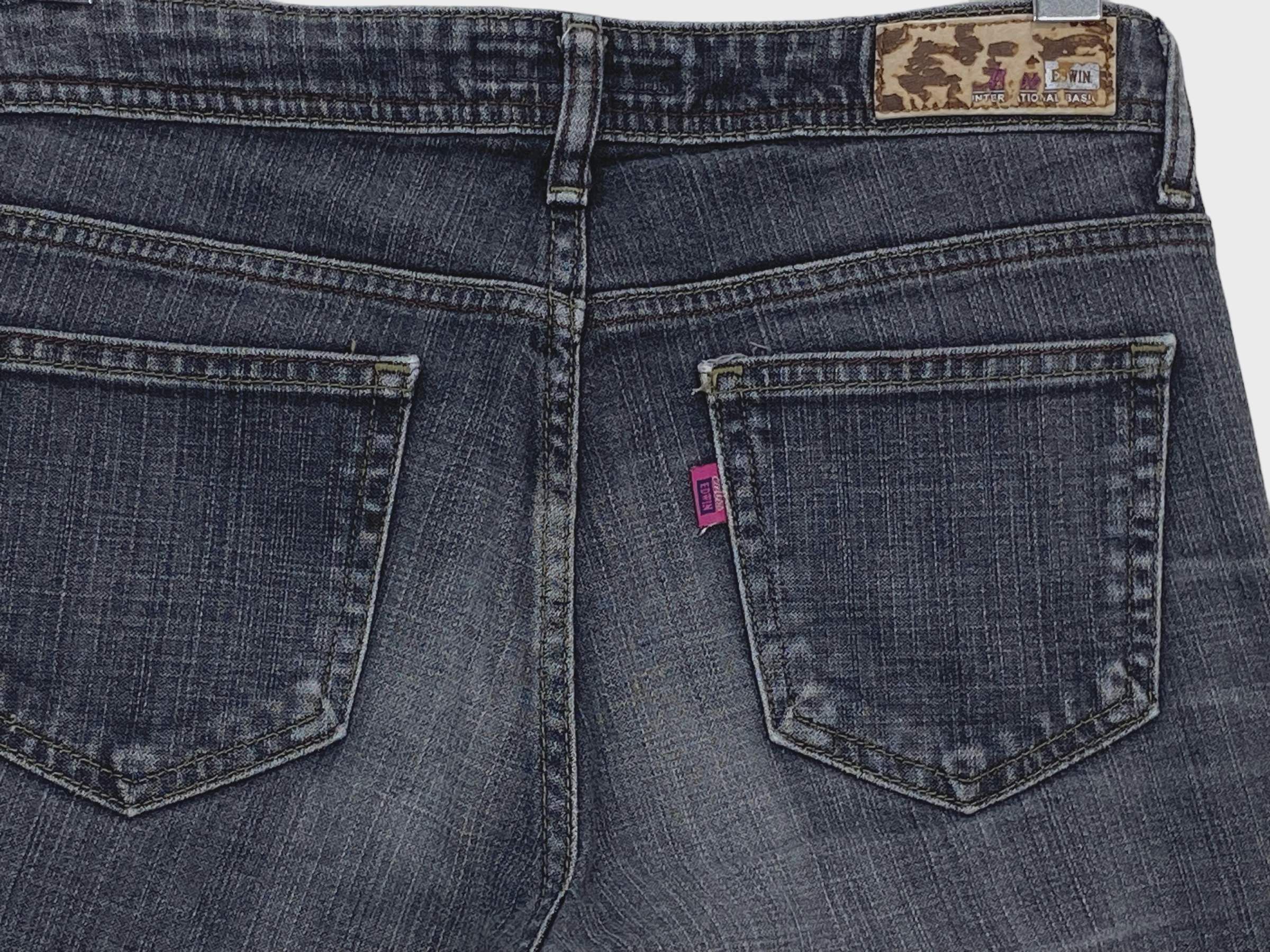 Other ART x Edwin Miss Flare Pants – New Age Cowboys Vintage Denim Size 29" - 11 Thumbnail