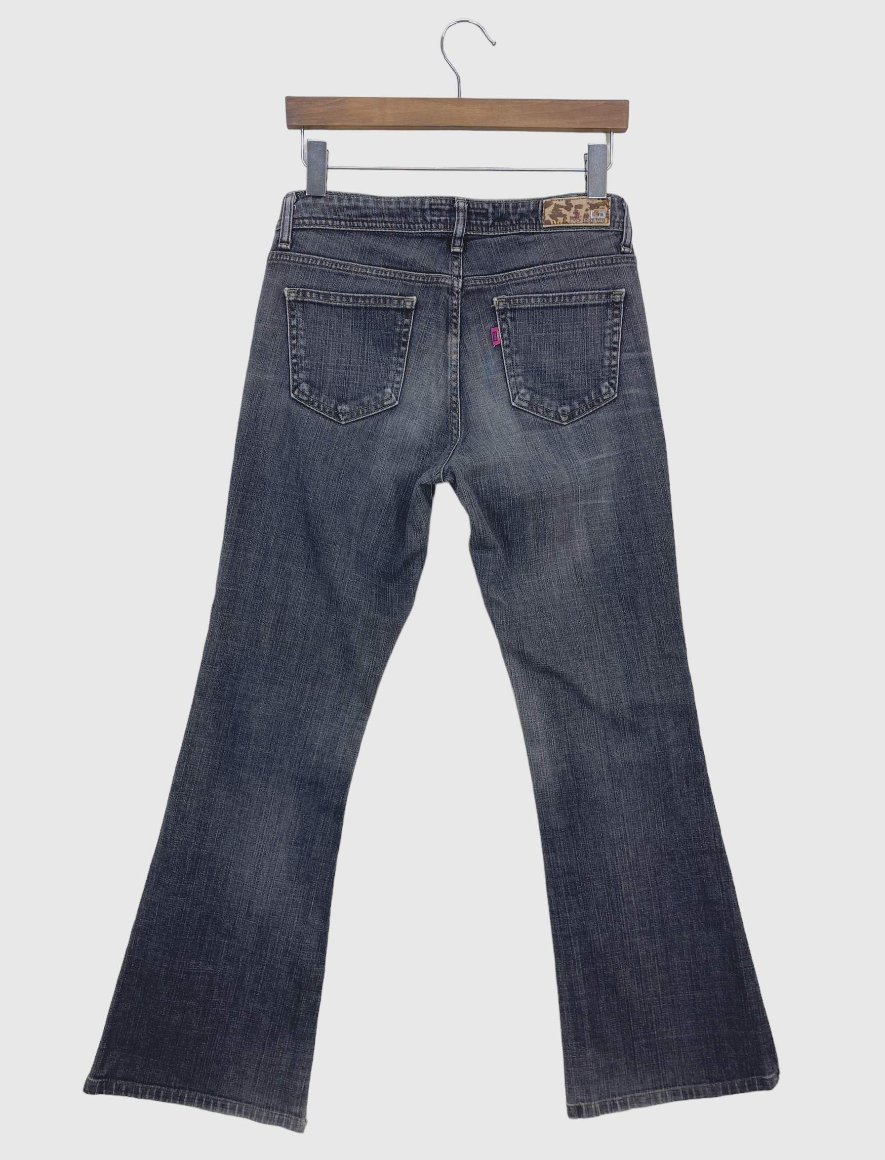 Other ART x Edwin Miss Flare Pants – New Age Cowboys Vintage Denim Size 29" - 2 Thumbnail
