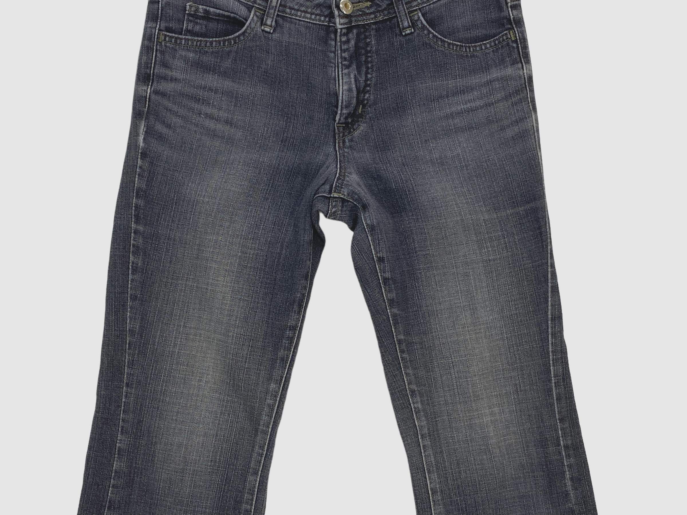 Other ART x Edwin Miss Flare Pants – New Age Cowboys Vintage Denim Size 29" - 4 Thumbnail