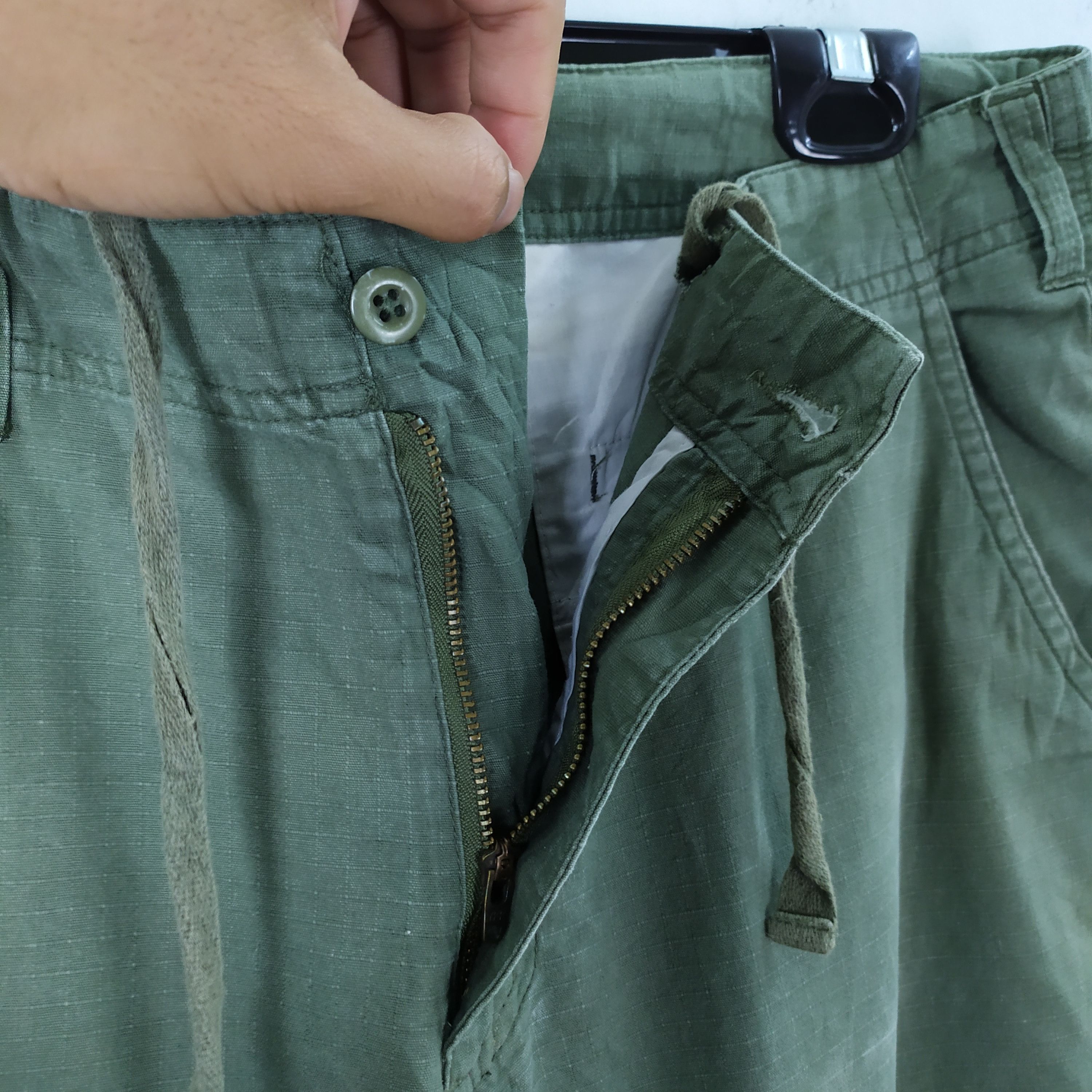 Japanese Brand JAPANESE RIPTOP FADED CARGO PANTS MULTIPOCKET Size US 32 / EU 48 - 11 Thumbnail