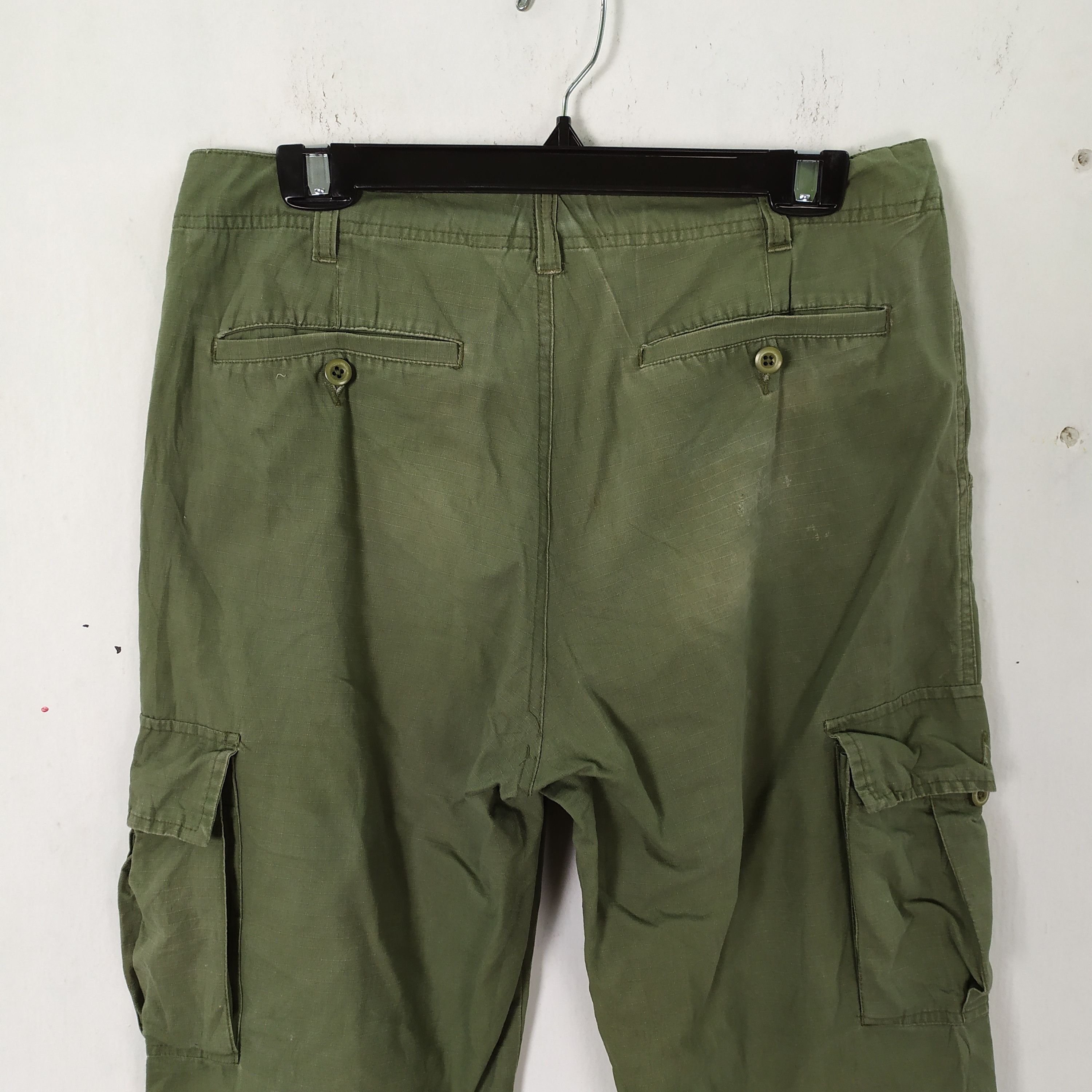 Japanese Brand JAPANESE RIPTOP FADED CARGO PANTS MULTIPOCKET Size US 32 / EU 48 - 12 Thumbnail