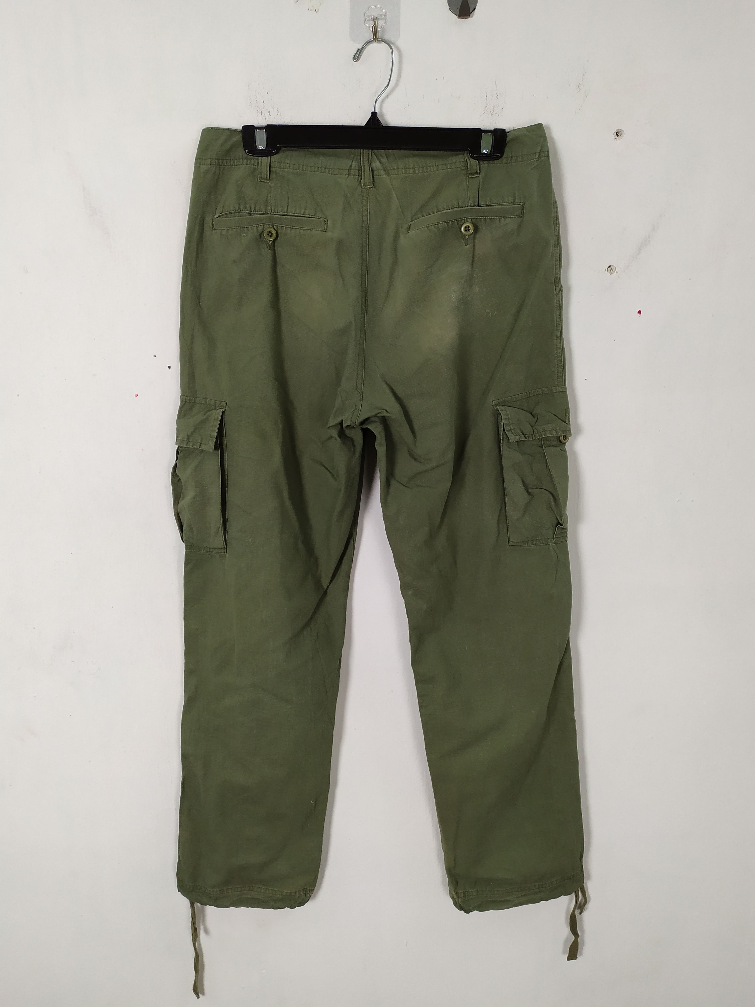 Japanese Brand JAPANESE RIPTOP FADED CARGO PANTS MULTIPOCKET Size US 32 / EU 48 - 10 Thumbnail