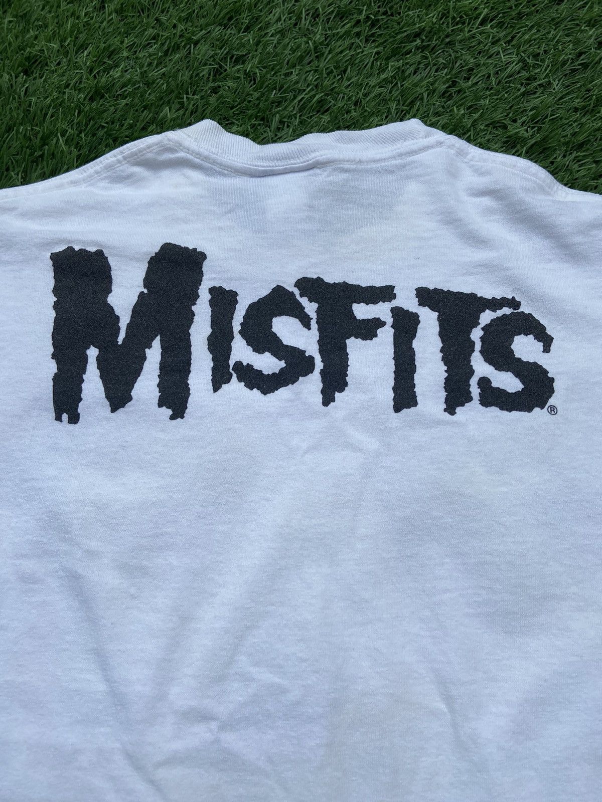 Misfits Vintage 2002 Skeleton White Face T-Shirt